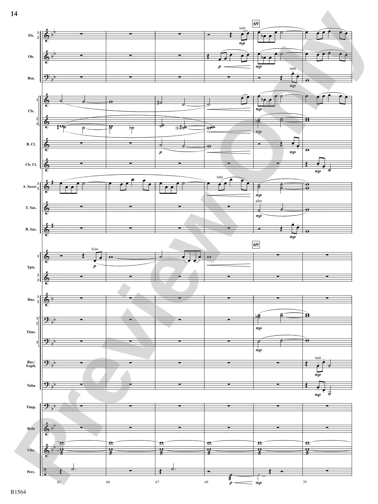 Endless Rainbows: Concert Band Conductor Score & Parts