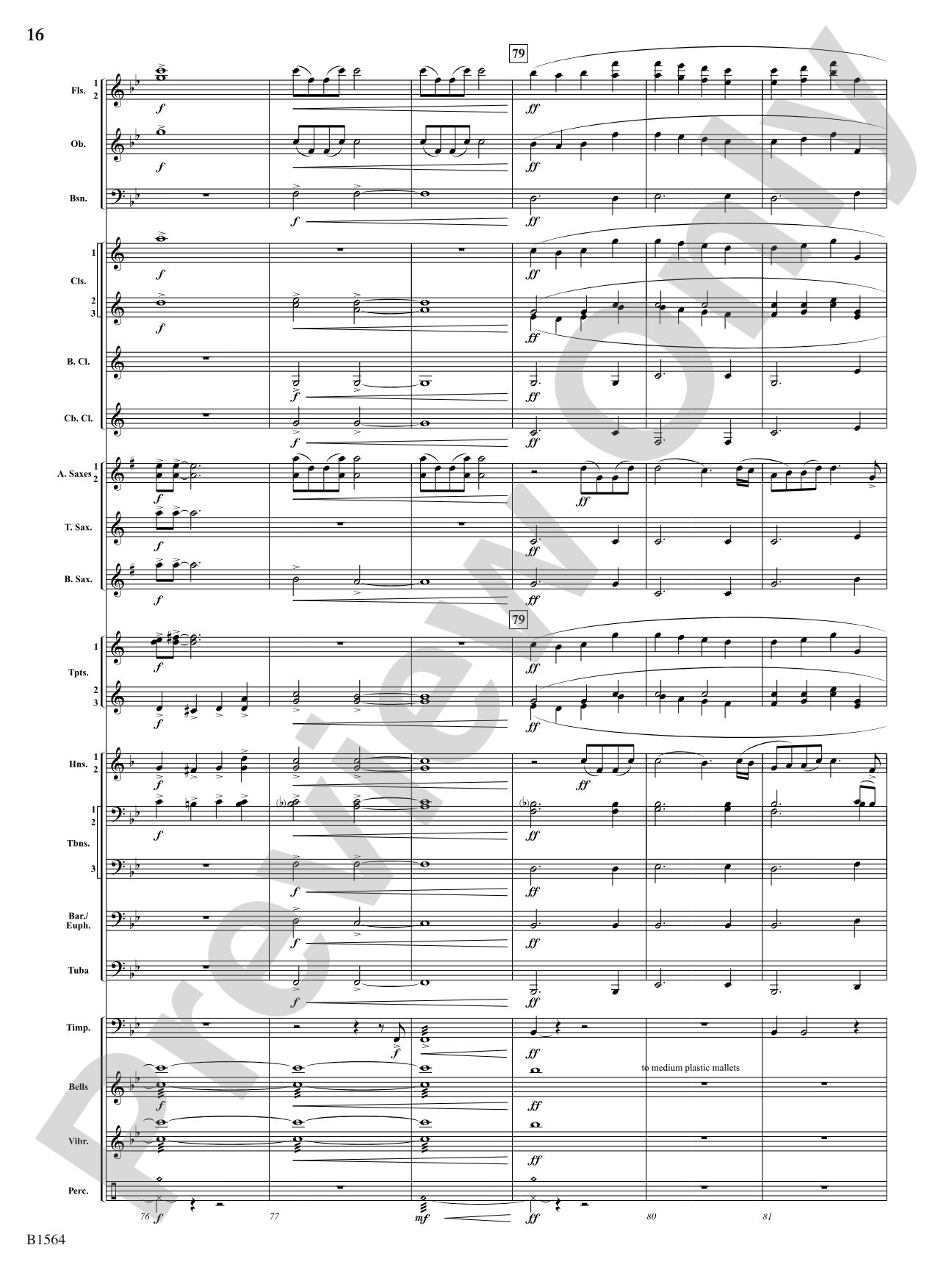 Endless Rainbows: Concert Band Conductor Score & Parts