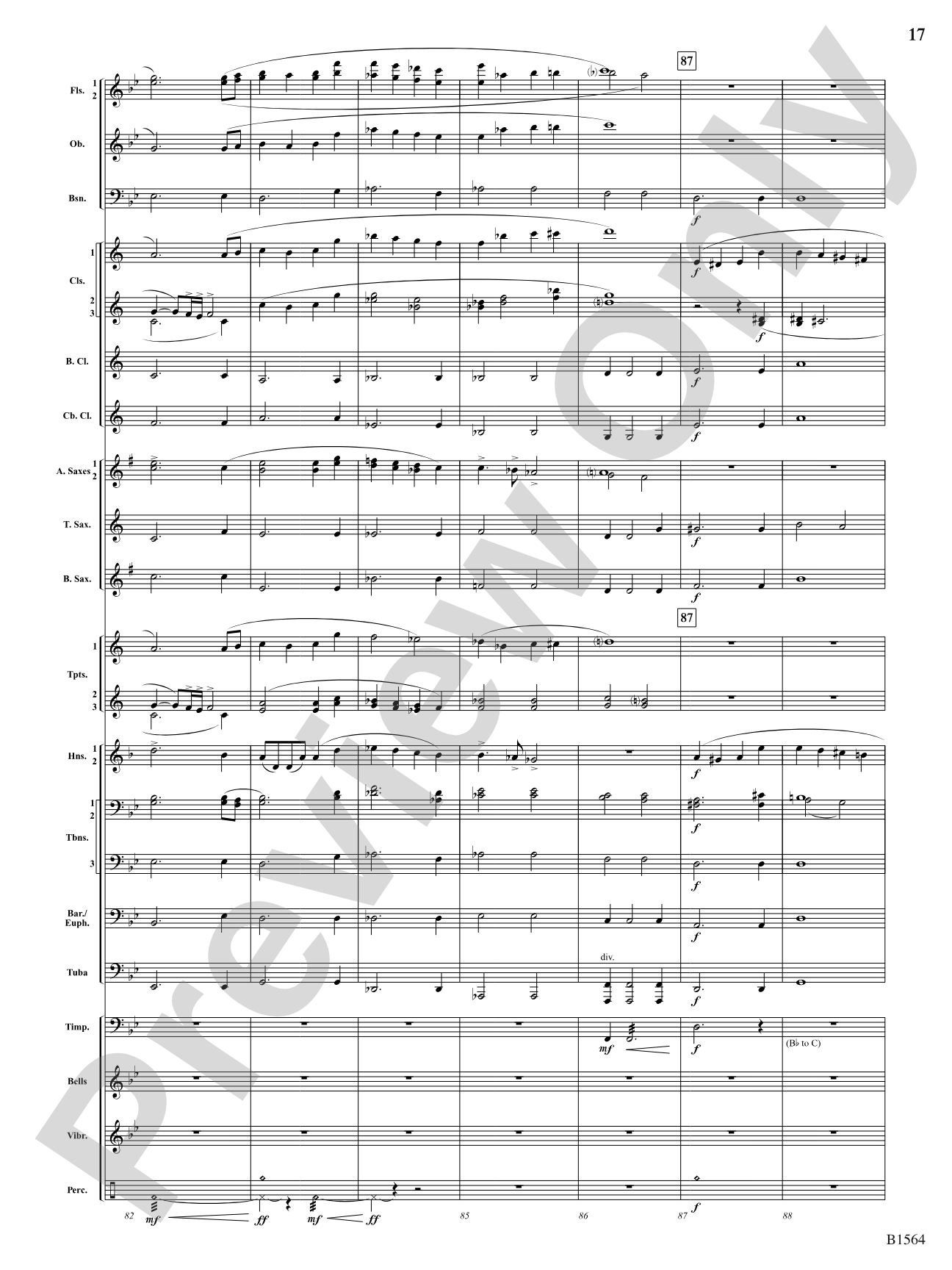 Endless Rainbows: Concert Band Conductor Score & Parts