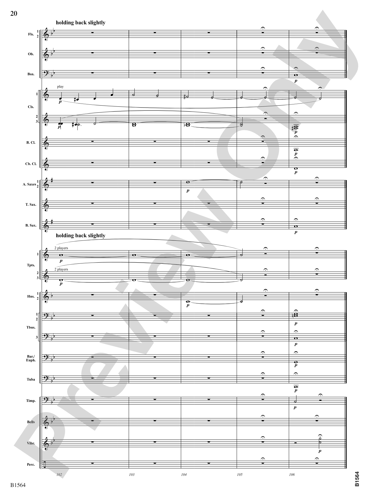 Endless Rainbows: Concert Band Conductor Score & Parts