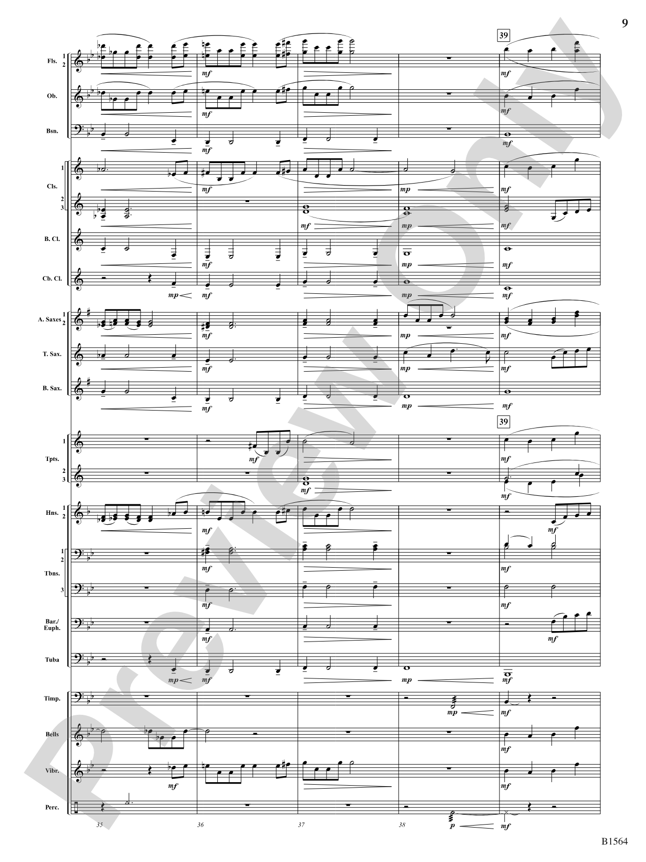 Endless Rainbows: Concert Band Conductor Score & Parts