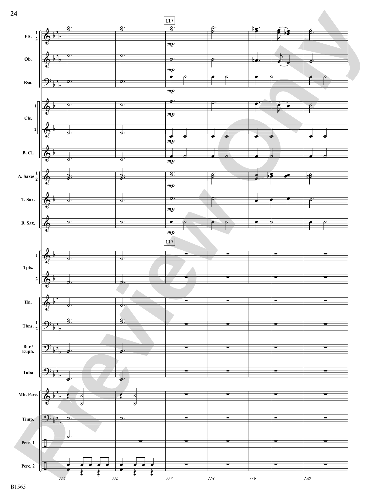 Danses Terpsichore: Concert Band Conductor Score & Parts
