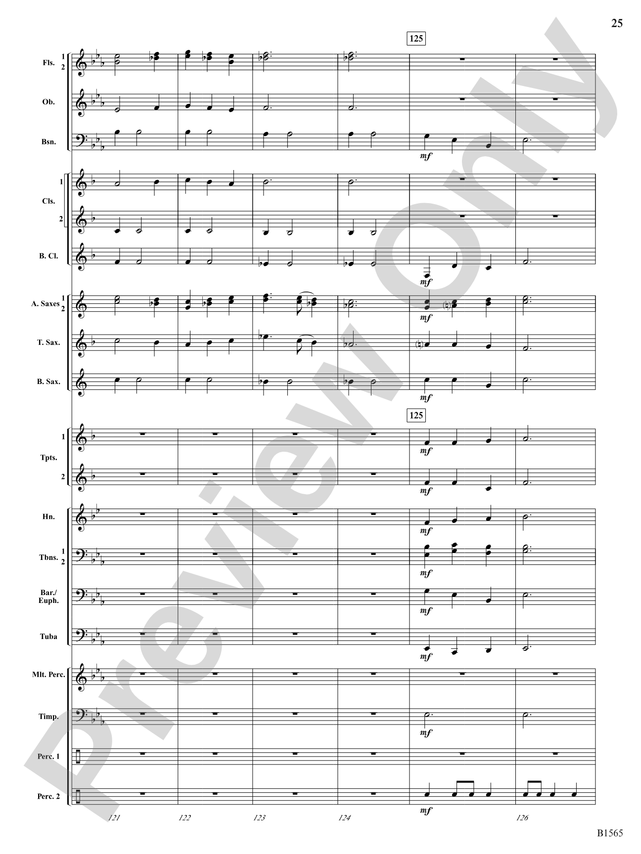 Danses Terpsichore: Concert Band Conductor Score & Parts