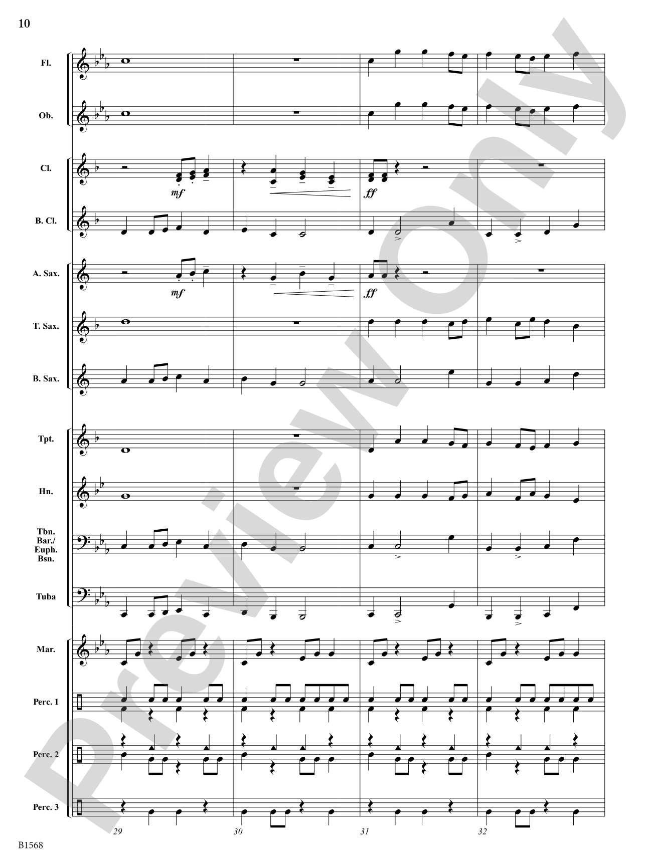 The Ruins of Tulum: Concert Band Conductor Score & Parts