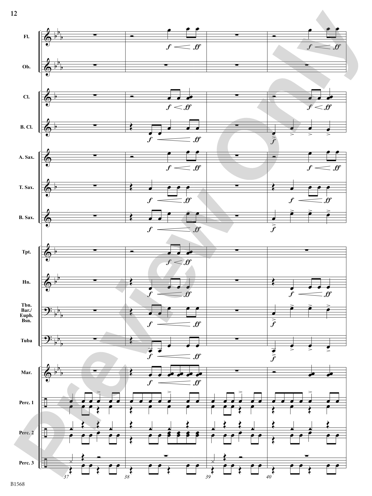 The Ruins of Tulum: Concert Band Conductor Score & Parts
