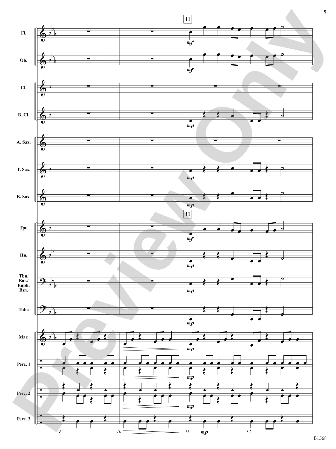 The Ruins of Tulum: Concert Band Conductor Score & Parts