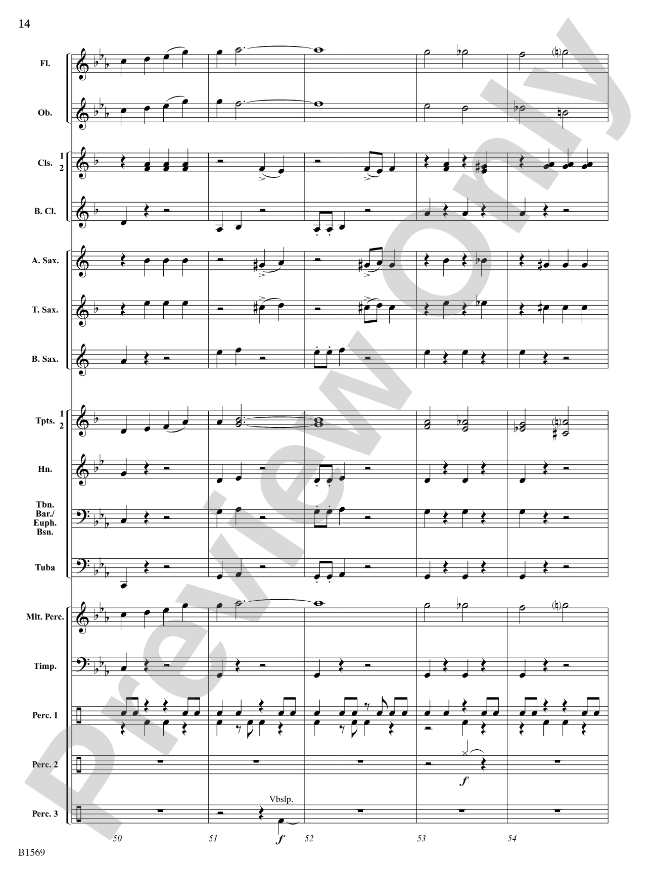Ghost Lights: Concert Band Conductor Score & Parts