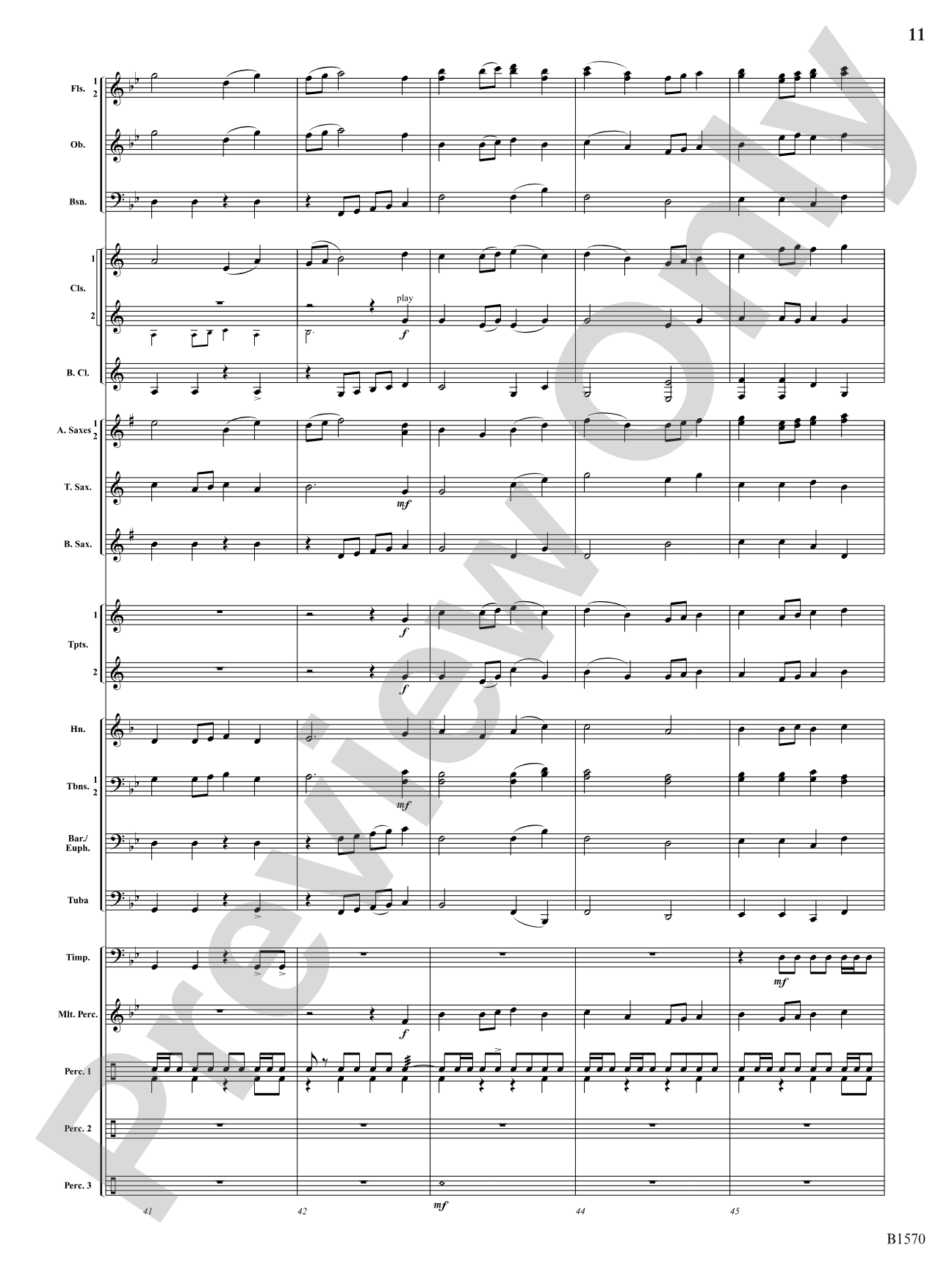 Spit-Fire: Concert Band Conductor Score & Parts