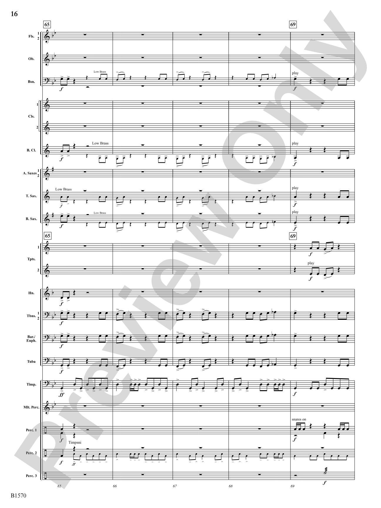 Spit-Fire: Concert Band Conductor Score & Parts