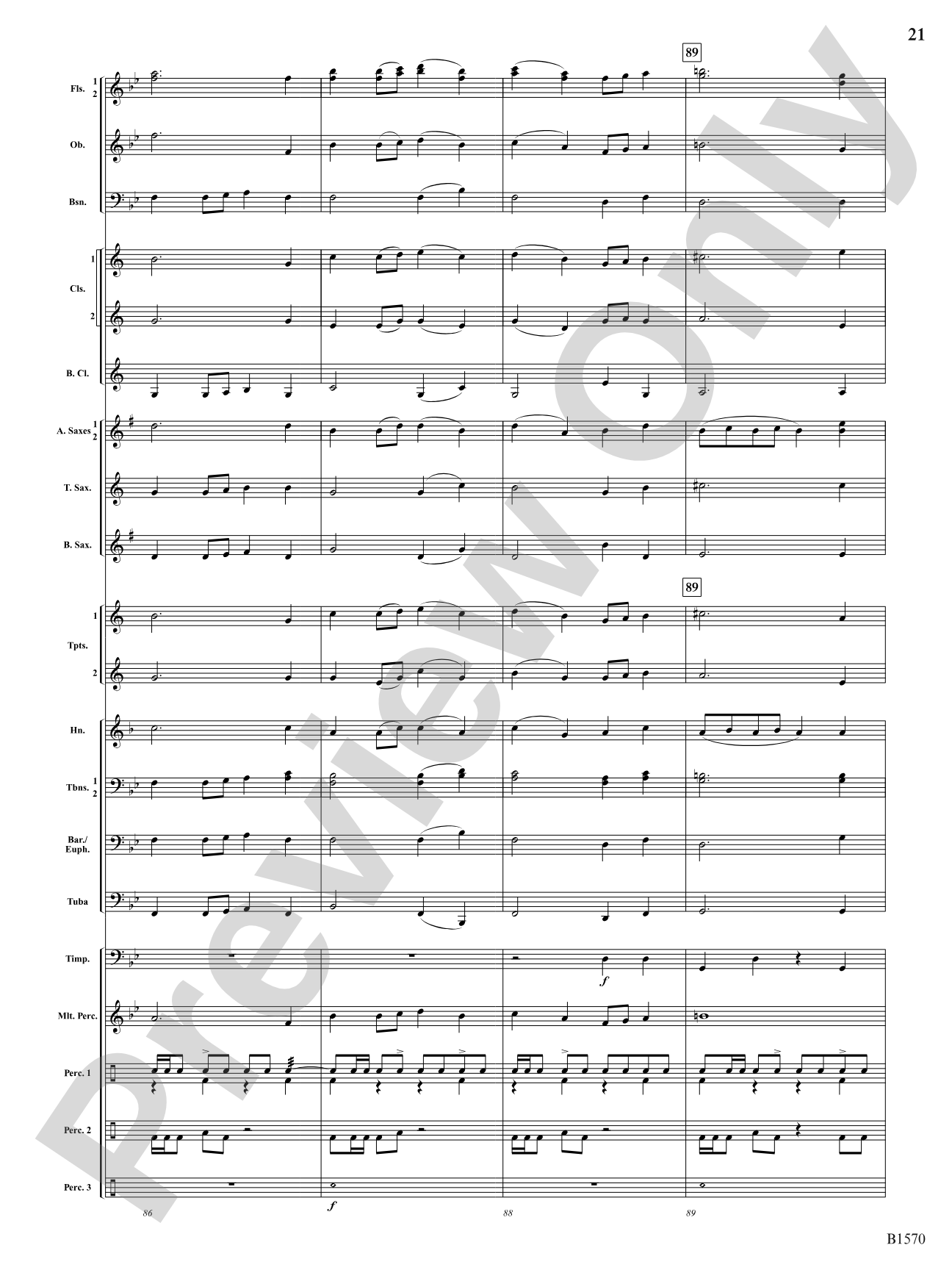 Spit-Fire: Concert Band Conductor Score & Parts