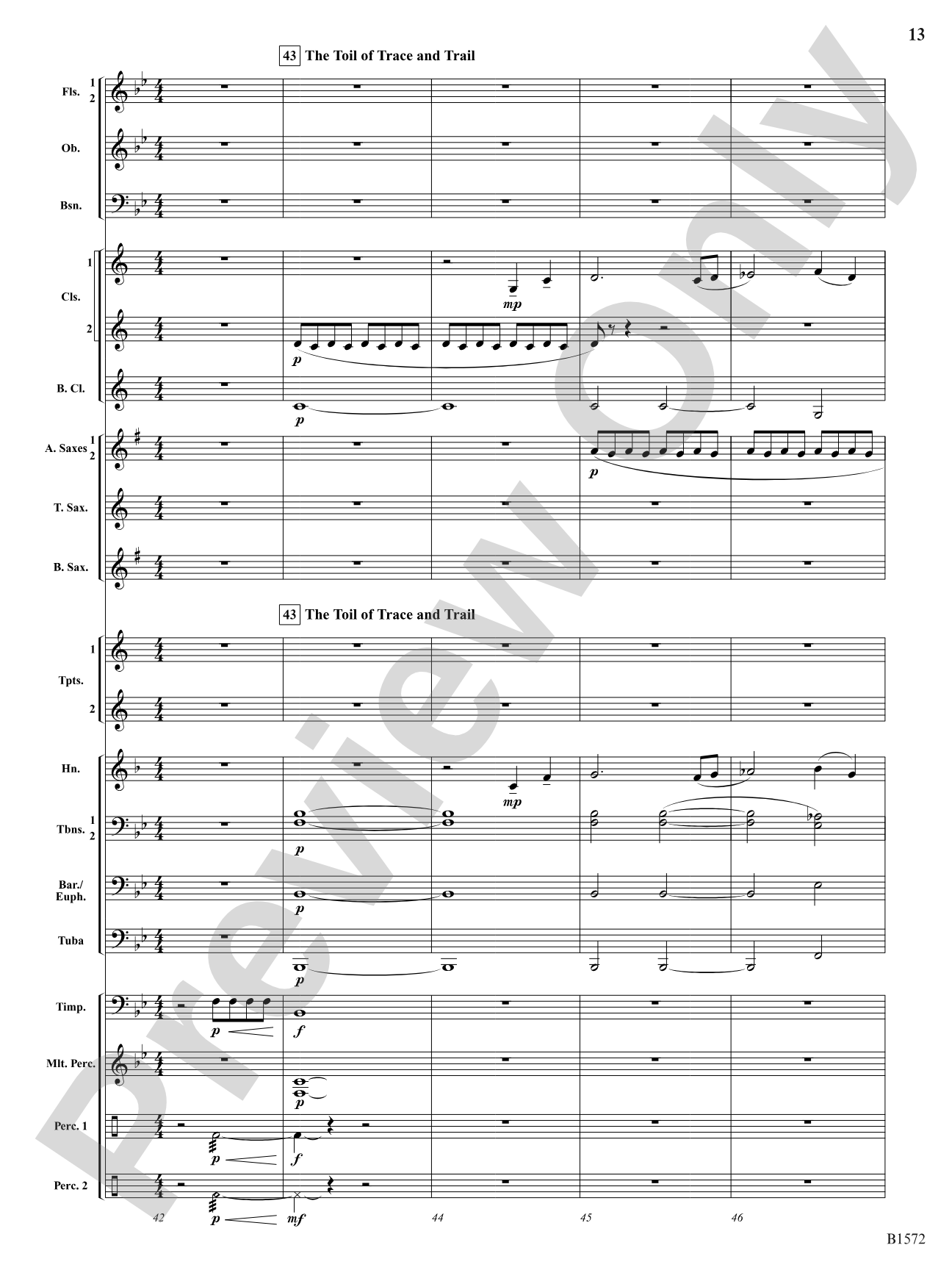 Call of the Wild: Concert Band Conductor Score & Parts