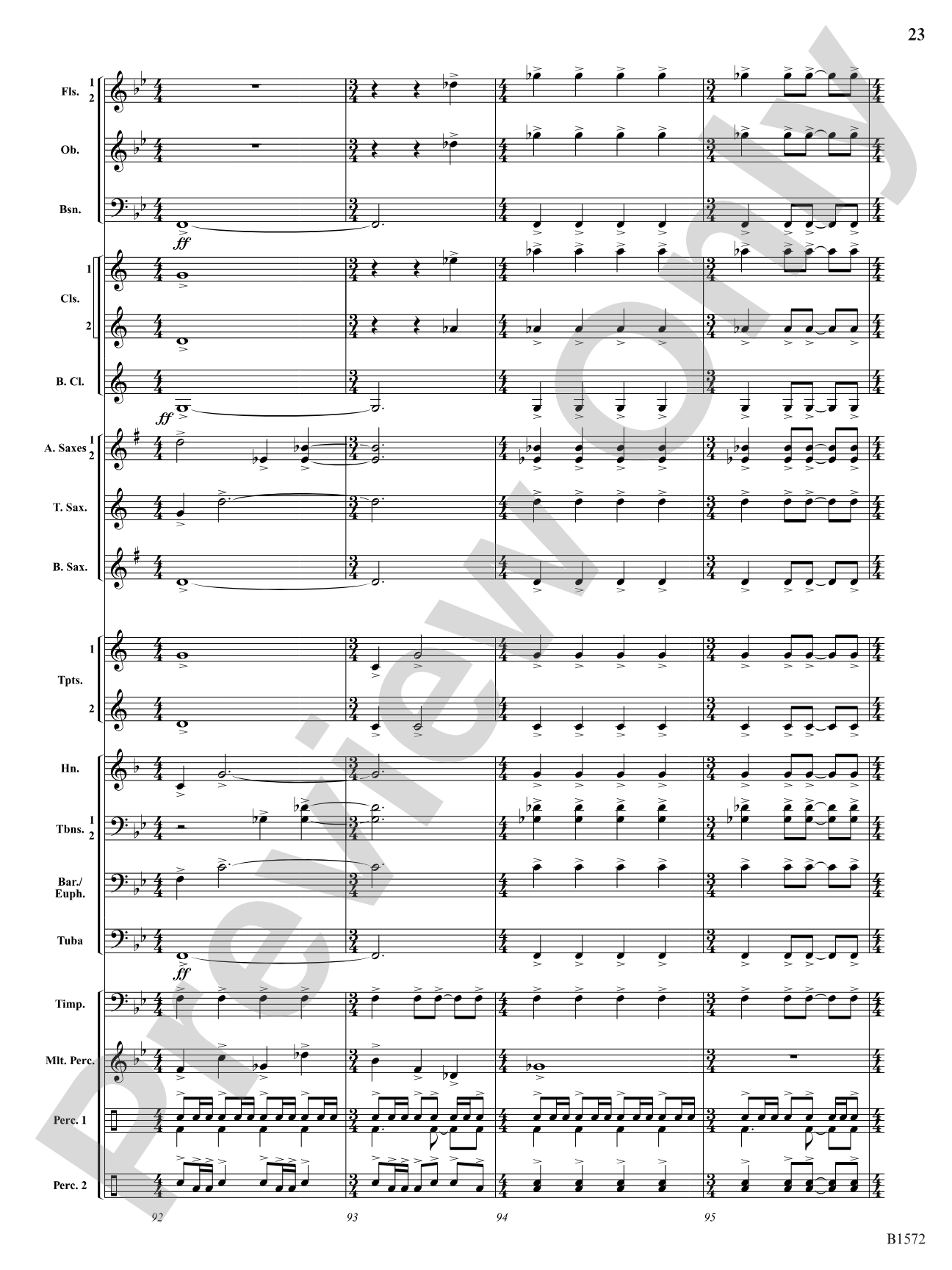 Call of the Wild: Concert Band Conductor Score & Parts