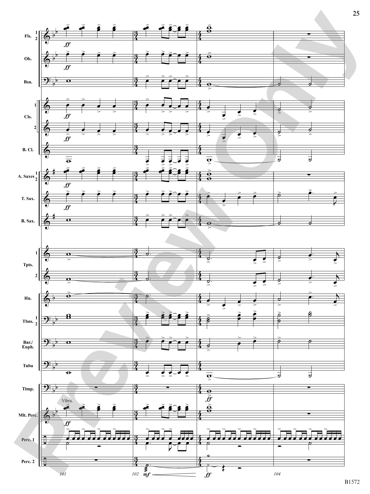 Call of the Wild: Concert Band Conductor Score & Parts