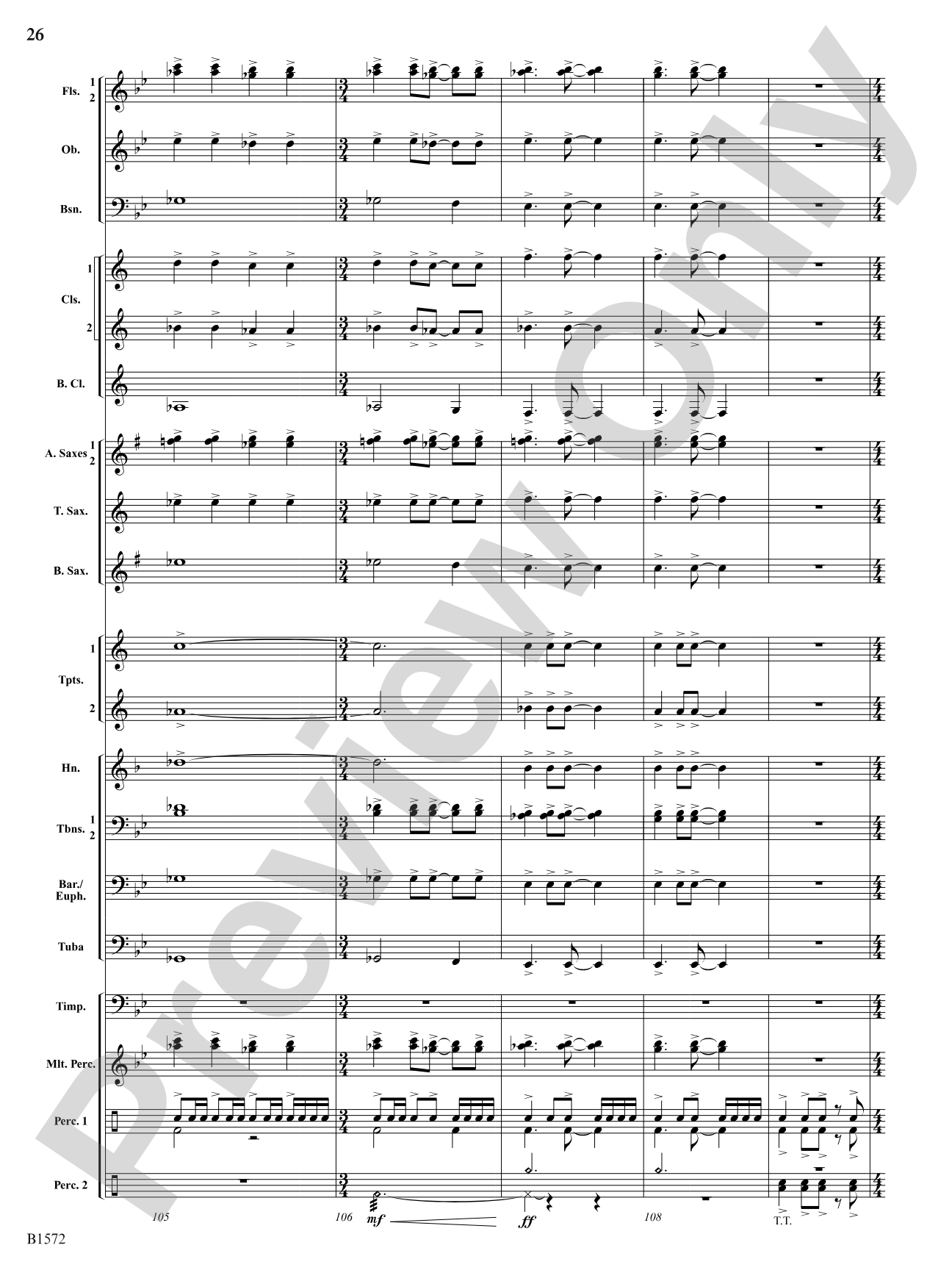 Call of the Wild: Concert Band Conductor Score & Parts