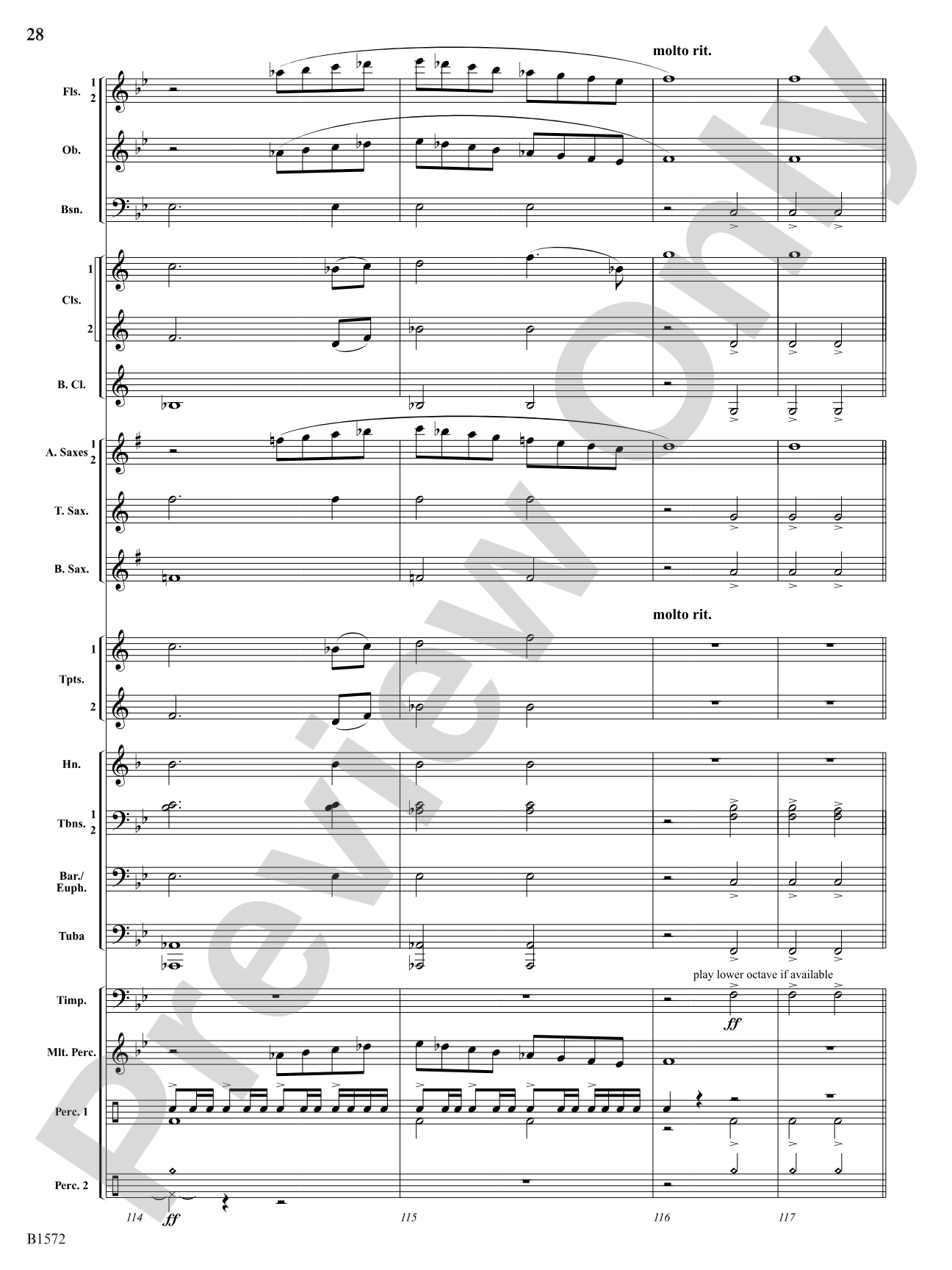 Call of the Wild: Concert Band Conductor Score & Parts