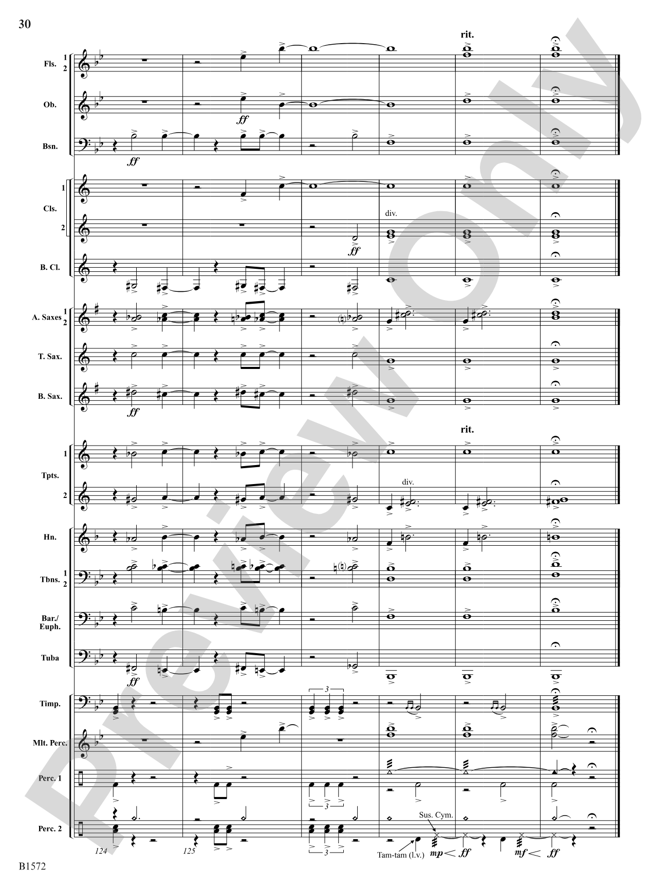 Call of the Wild: Concert Band Conductor Score & Parts