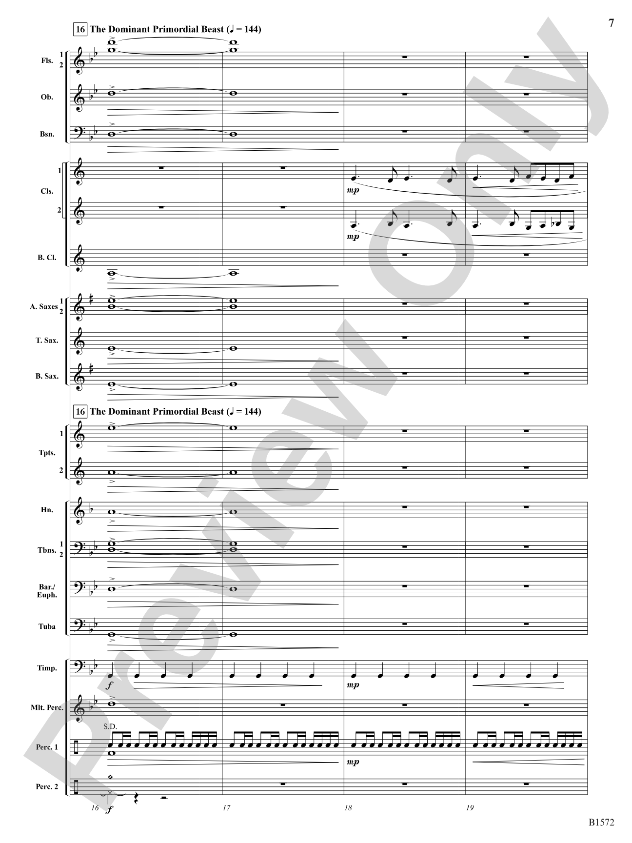 Call of the Wild: Concert Band Conductor Score & Parts