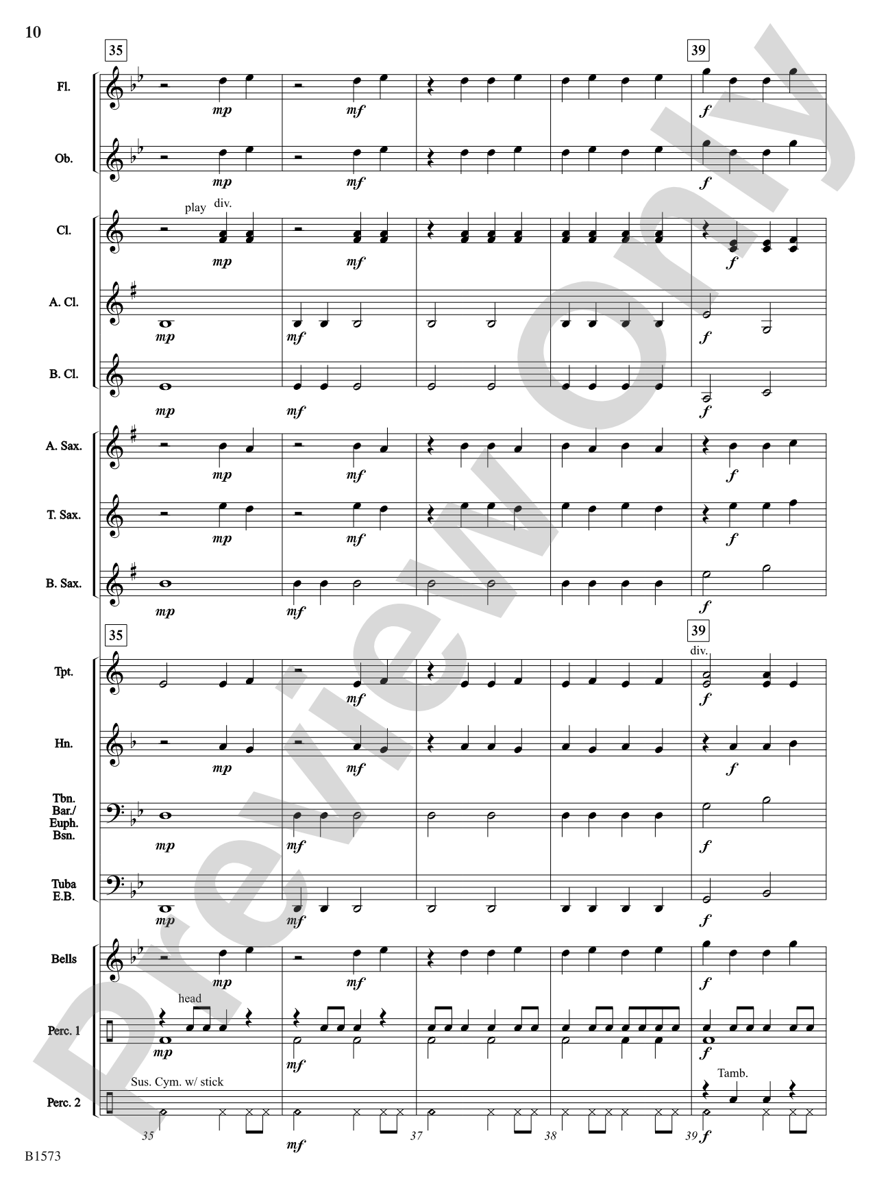 Enchantment: Concert Band Conductor Score & Parts