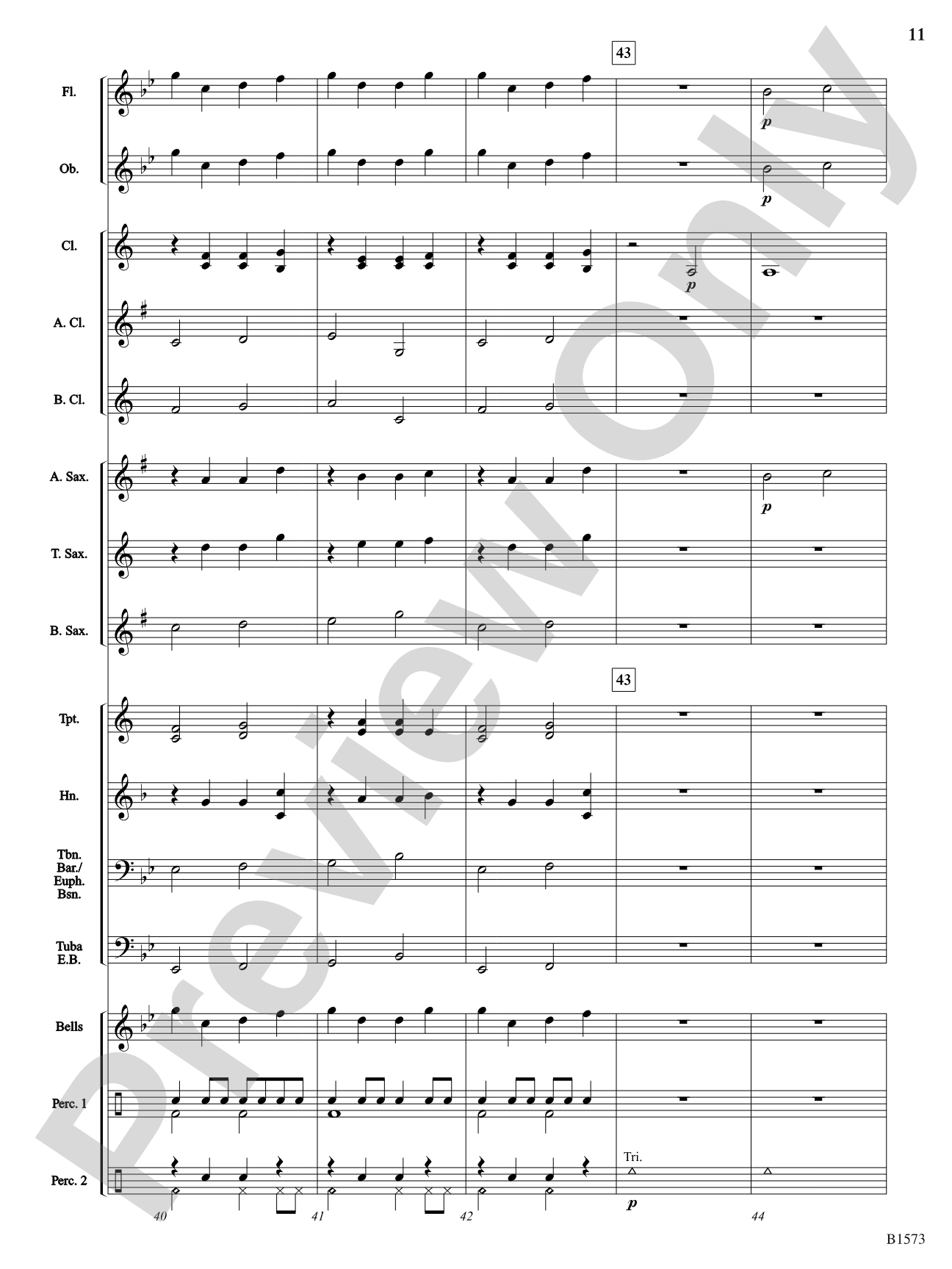 Enchantment: Concert Band Conductor Score & Parts