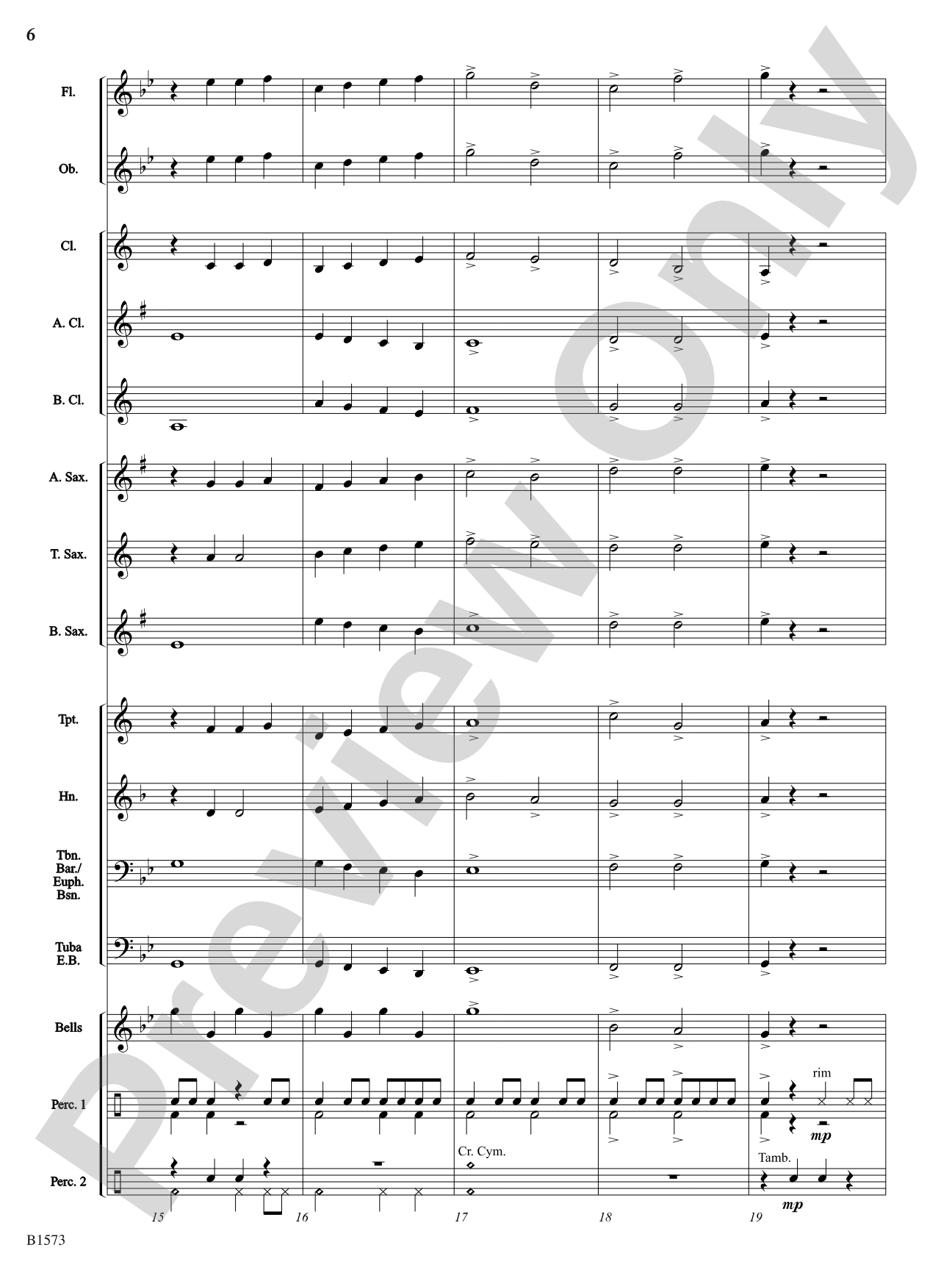 Enchantment: Concert Band Conductor Score & Parts