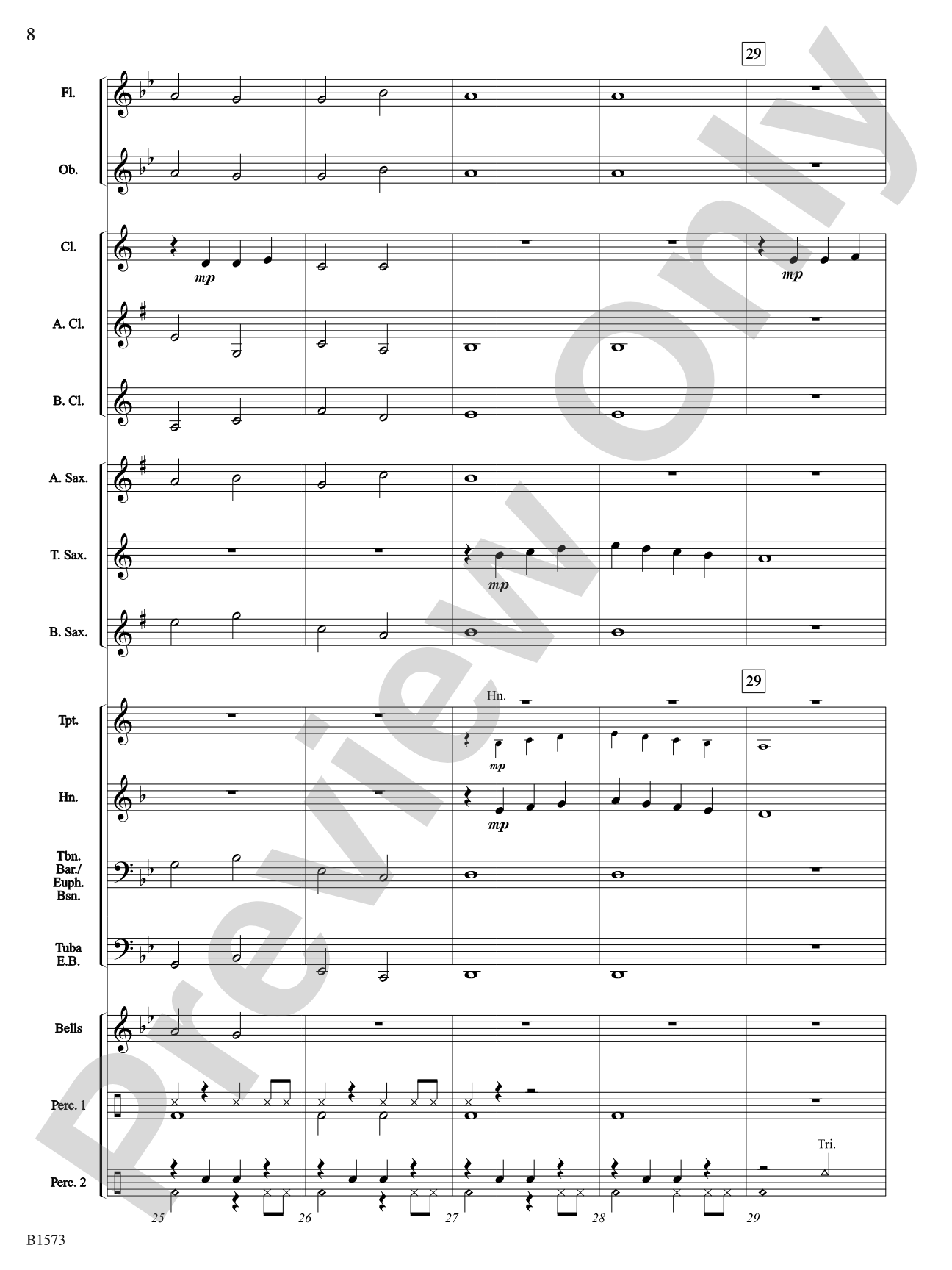 Enchantment: Concert Band Conductor Score & Parts