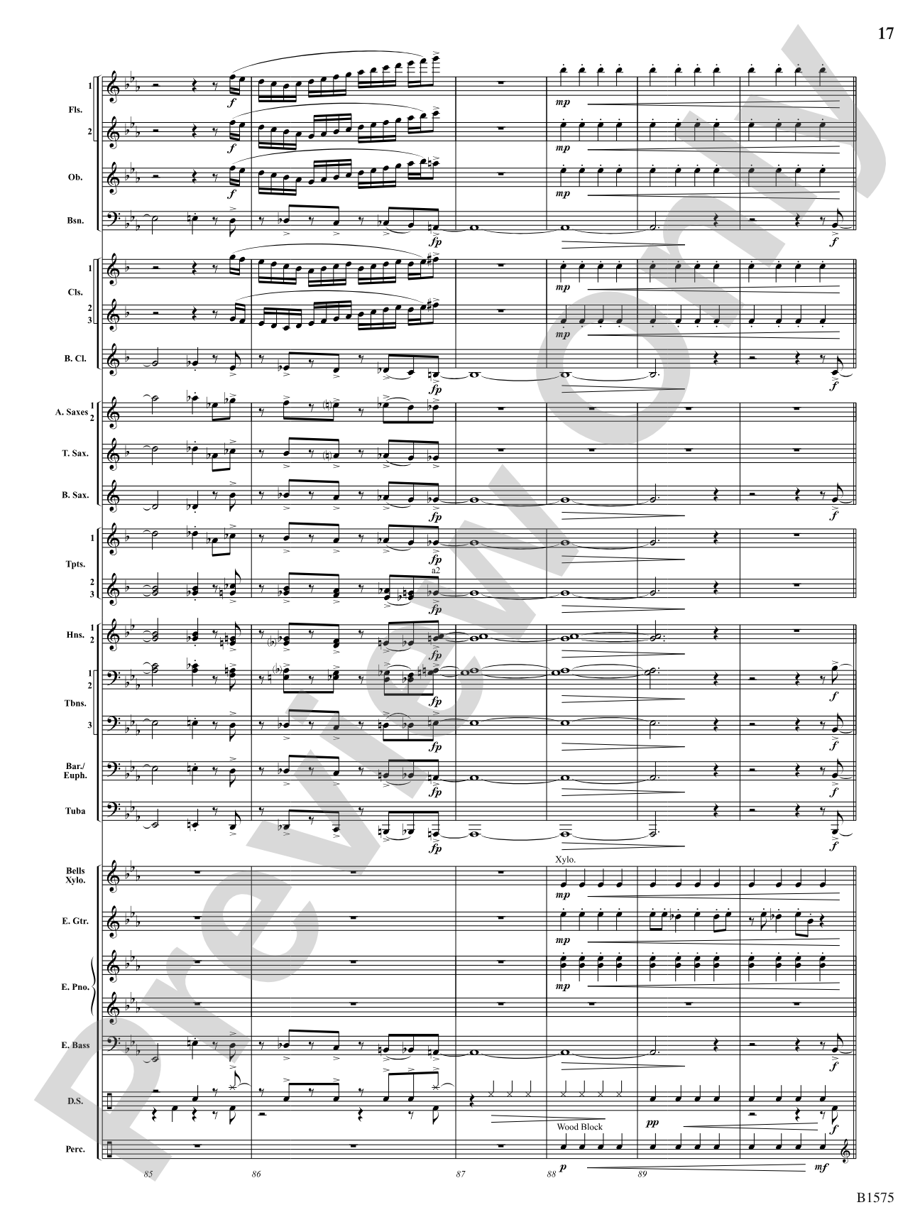 Fusion Generator: Concert Band Conductor Score & Parts