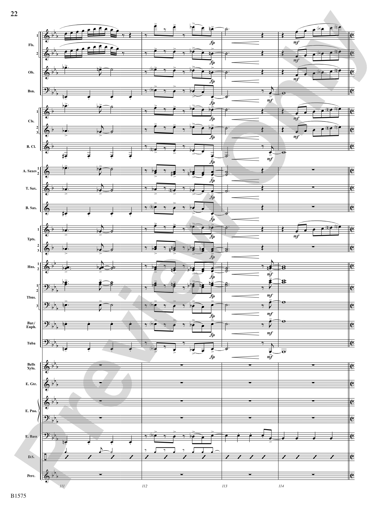 Fusion Generator: Concert Band Conductor Score & Parts