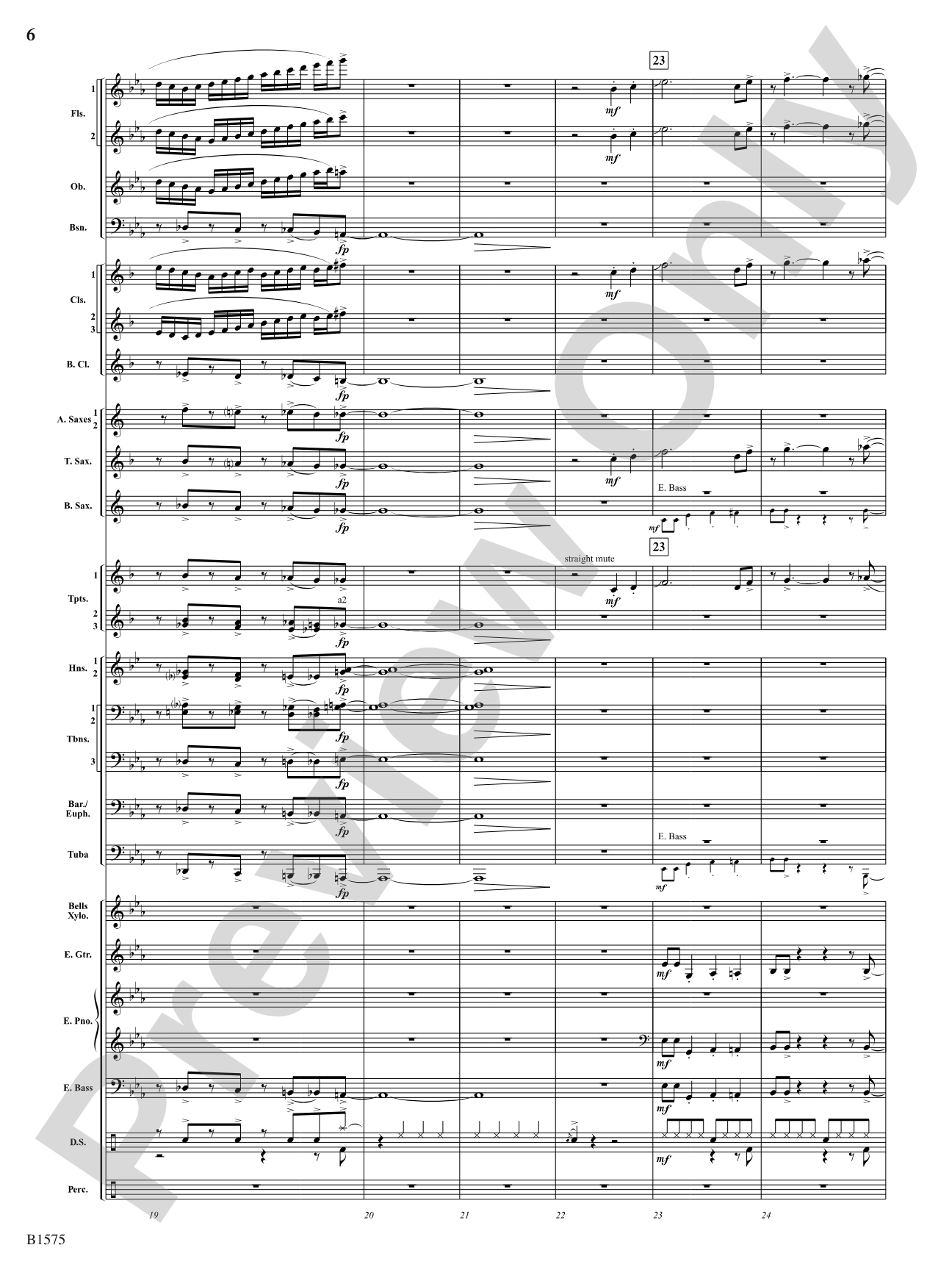 Fusion Generator: Concert Band Conductor Score & Parts