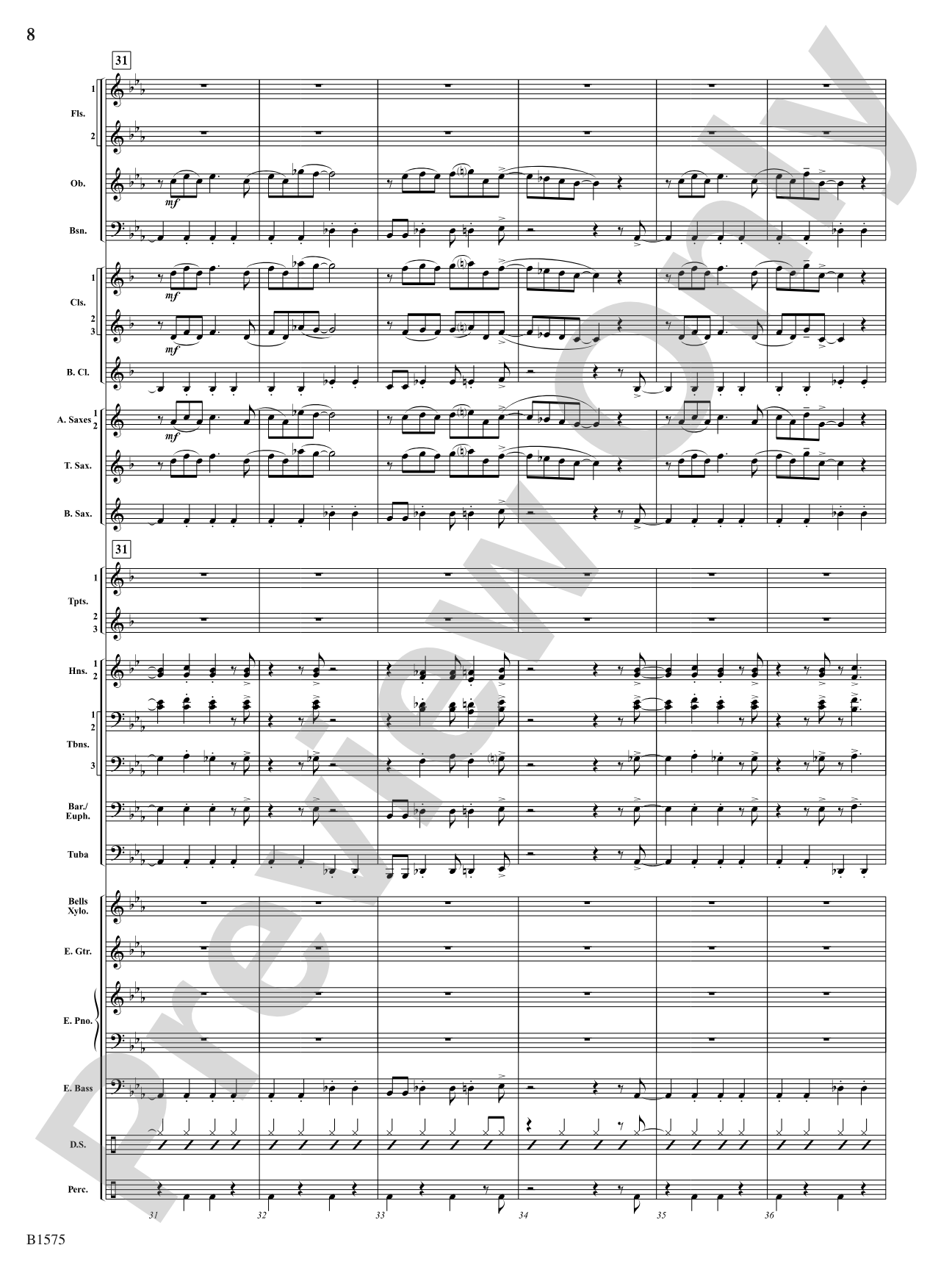 Fusion Generator: Concert Band Conductor Score & Parts