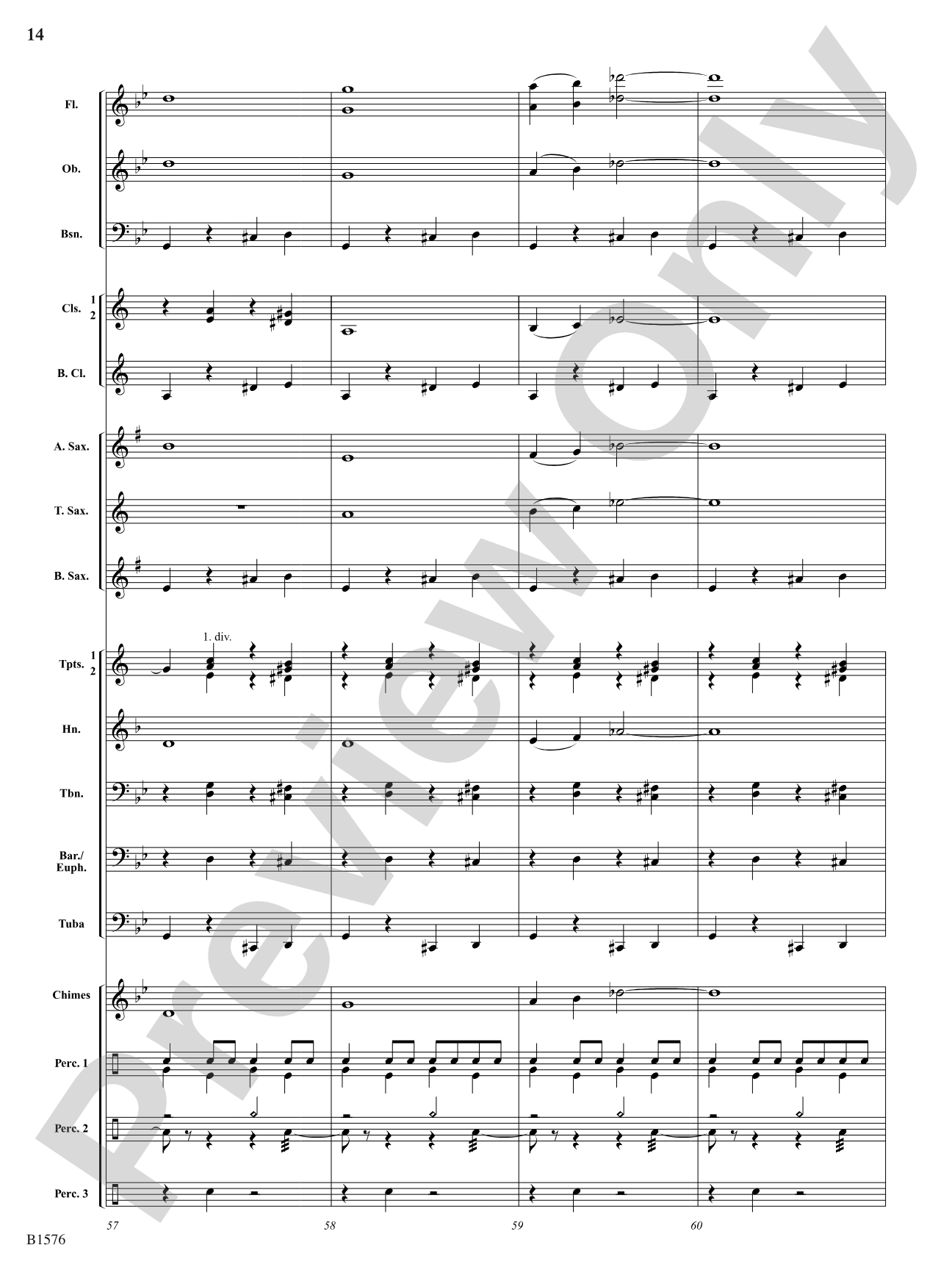 Haunted Clocks: Concert Band Conductor Score & Parts