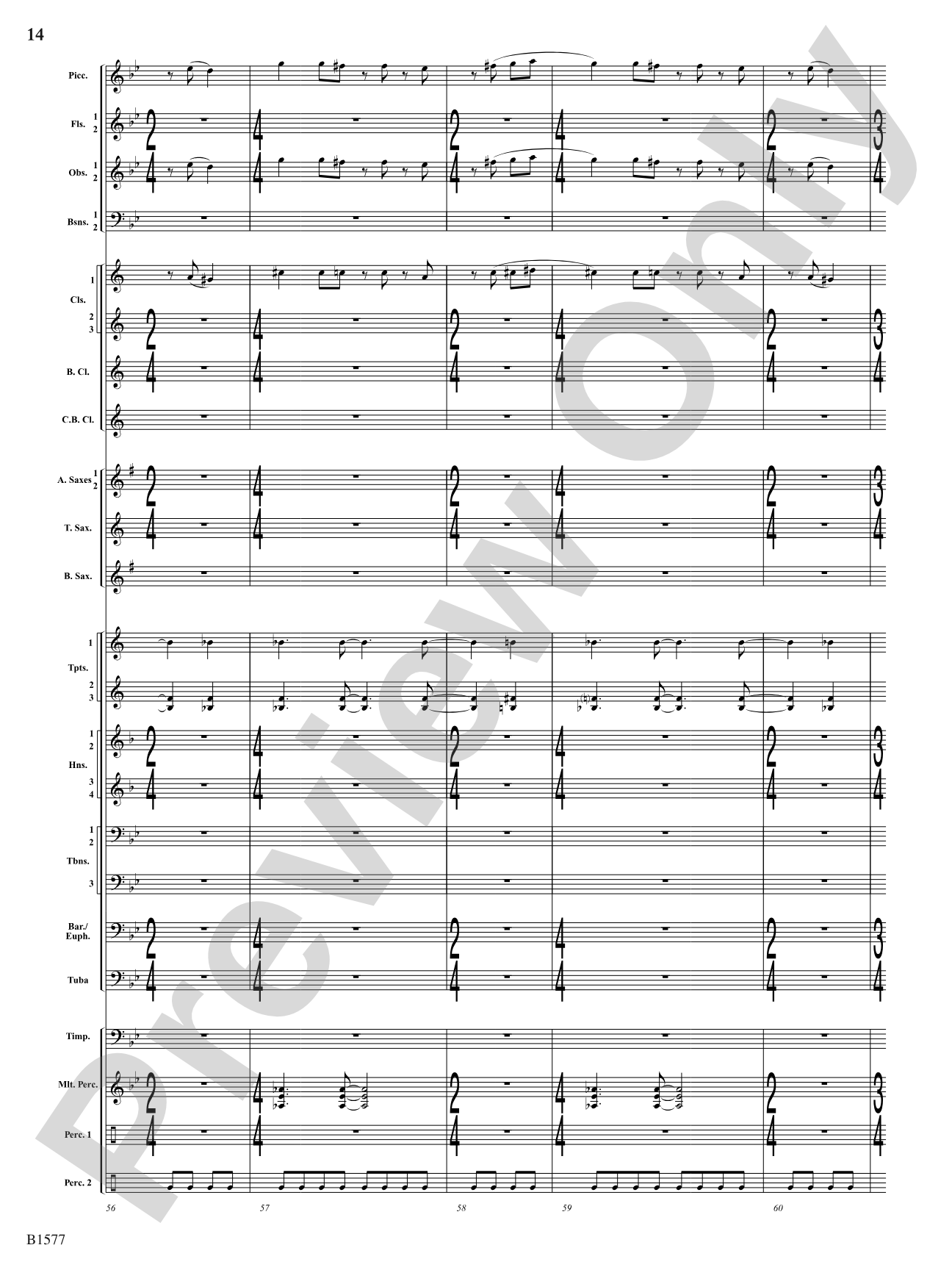 Evocatio: Concert Band Conductor Score & Parts