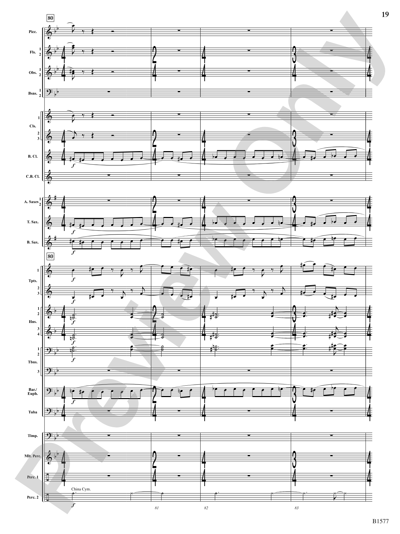 Evocatio: Concert Band Conductor Score & Parts