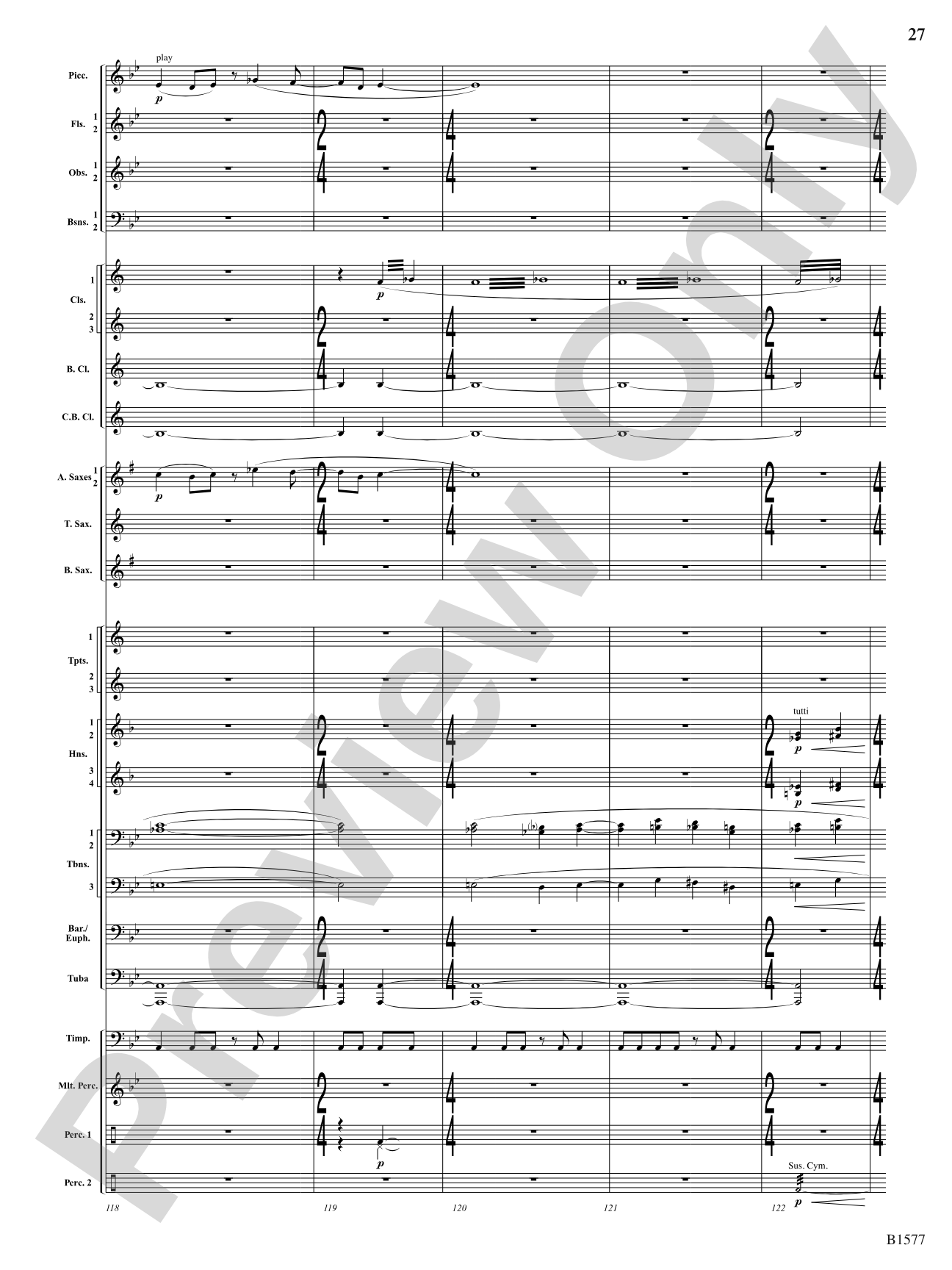Evocatio: Concert Band Conductor Score & Parts