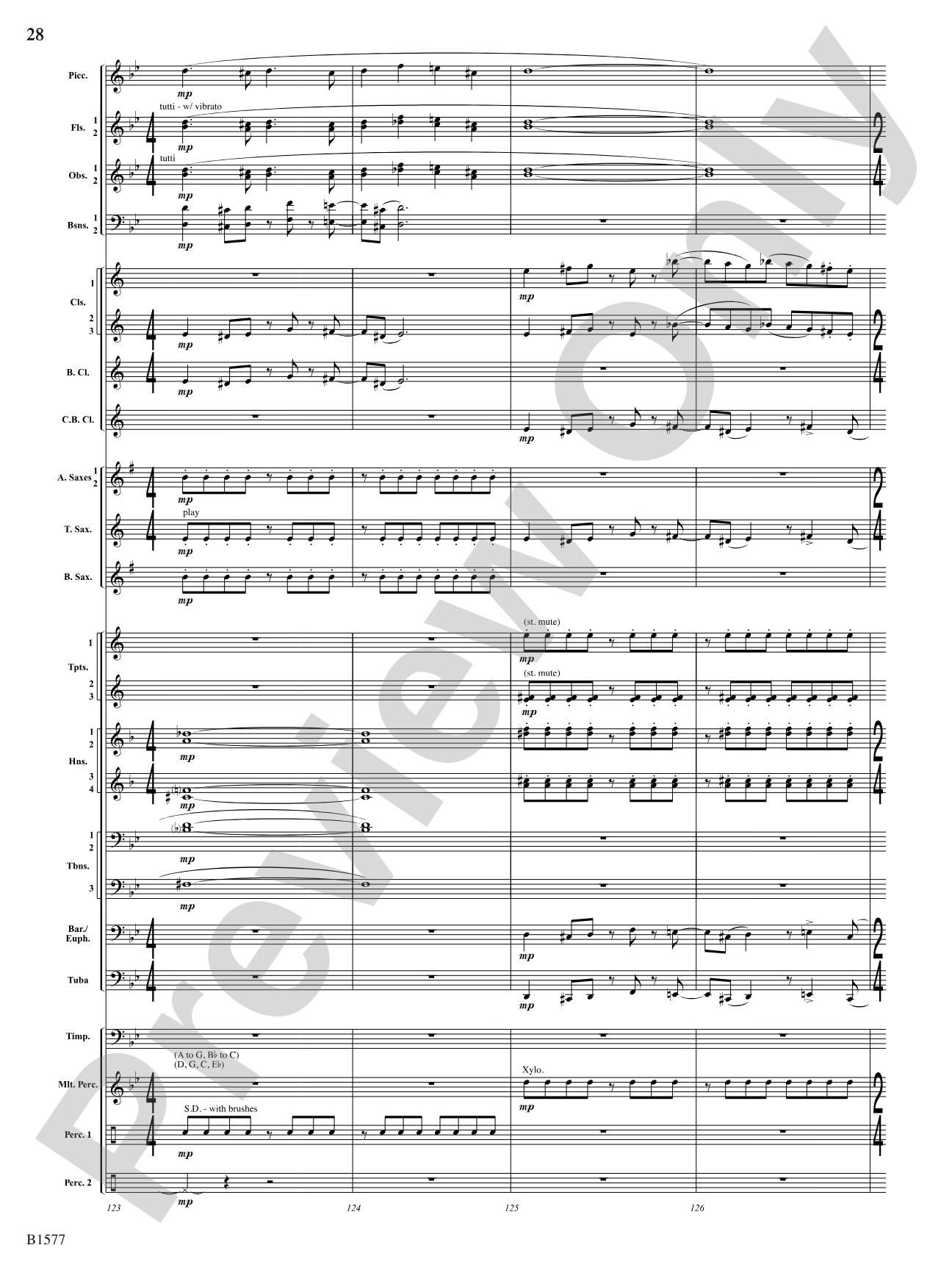 Evocatio: Concert Band Conductor Score & Parts