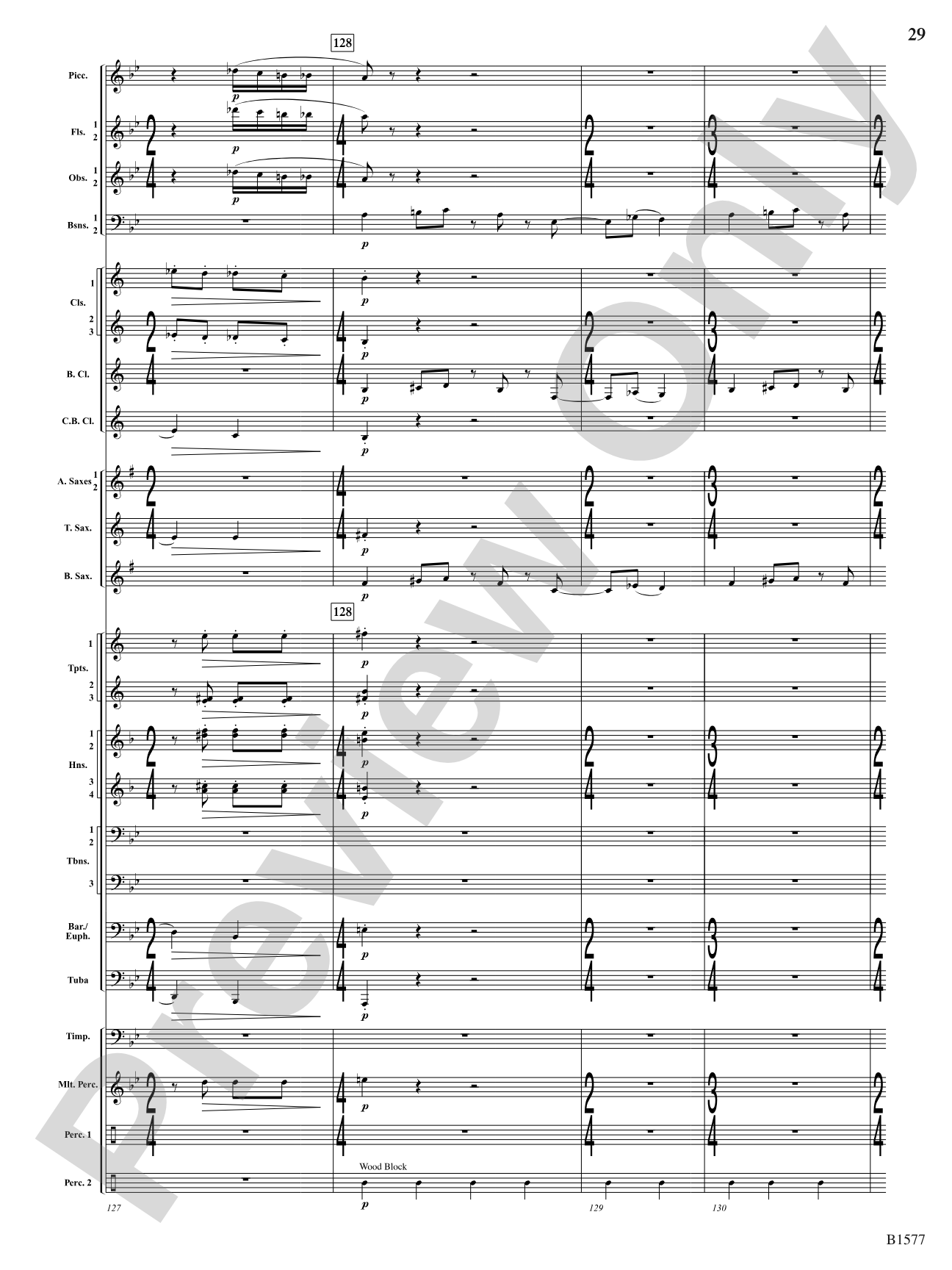 Evocatio: Concert Band Conductor Score & Parts