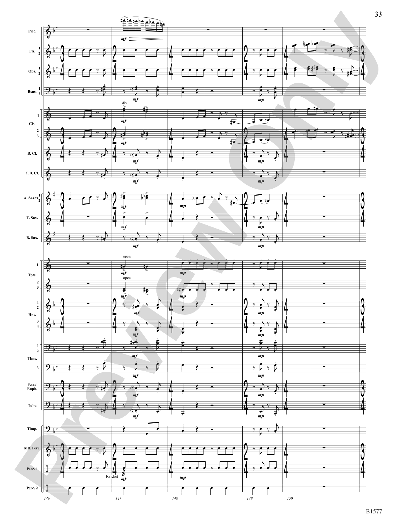 Evocatio: Concert Band Conductor Score & Parts