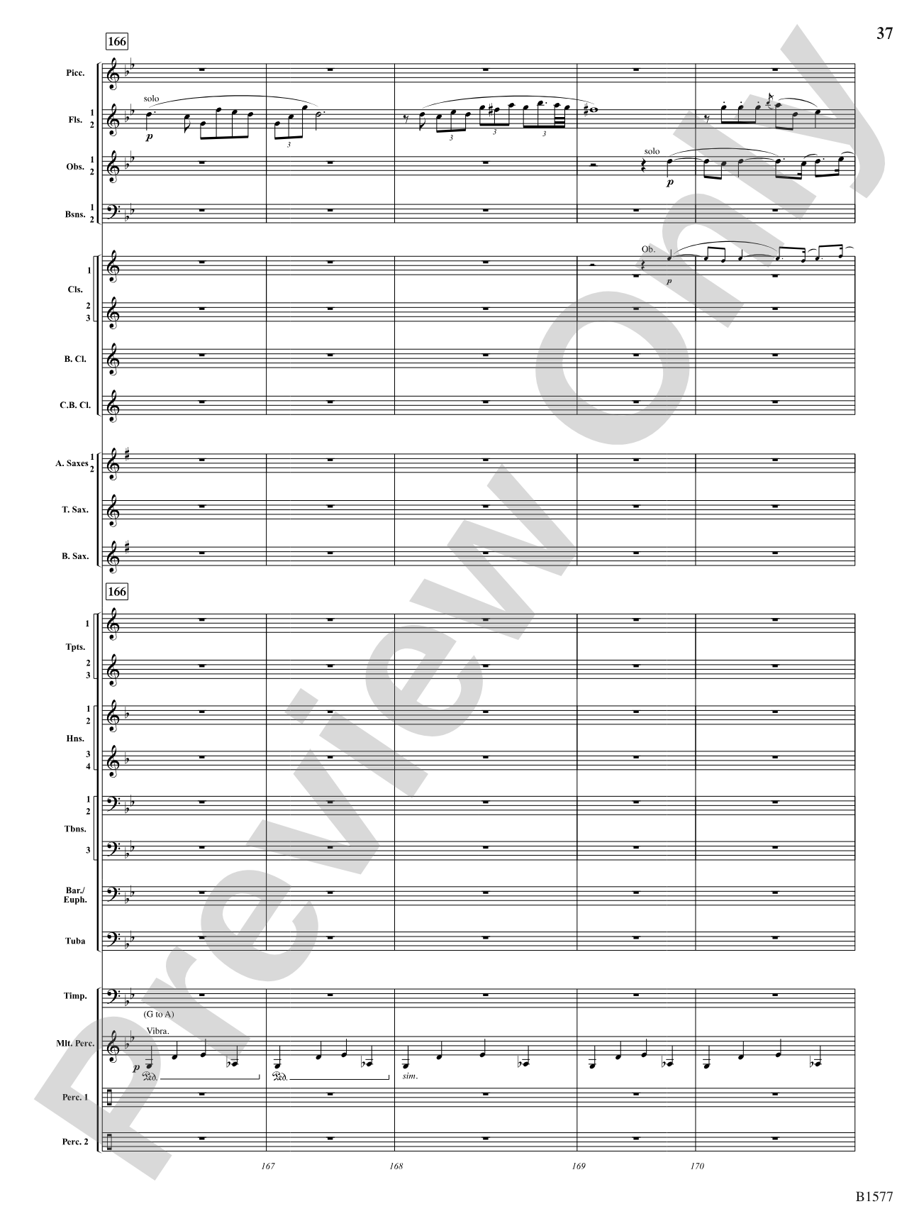 Evocatio: Concert Band Conductor Score & Parts