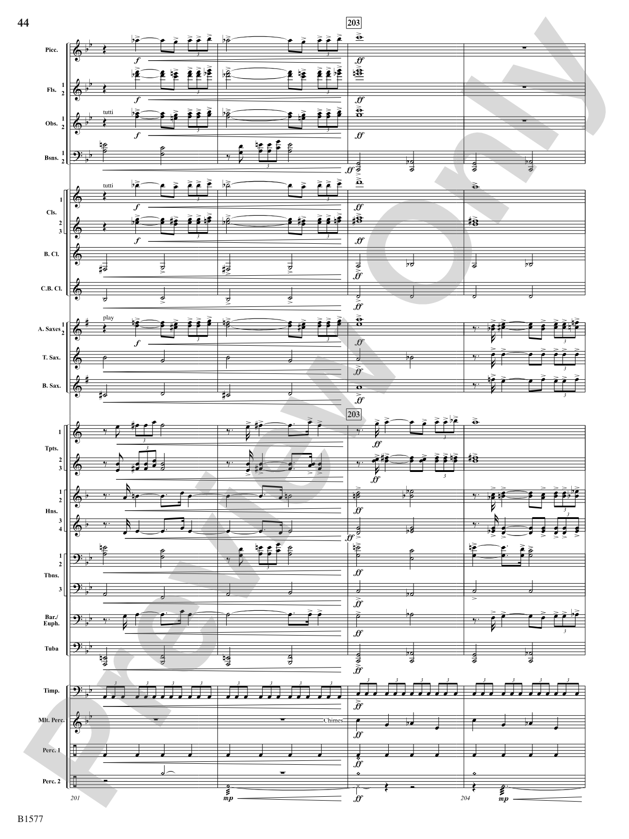Evocatio: Concert Band Conductor Score & Parts