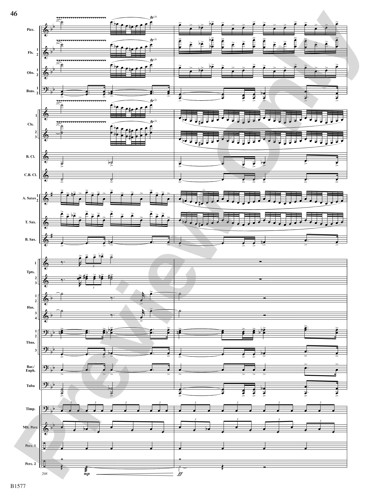 Evocatio: Concert Band Conductor Score & Parts