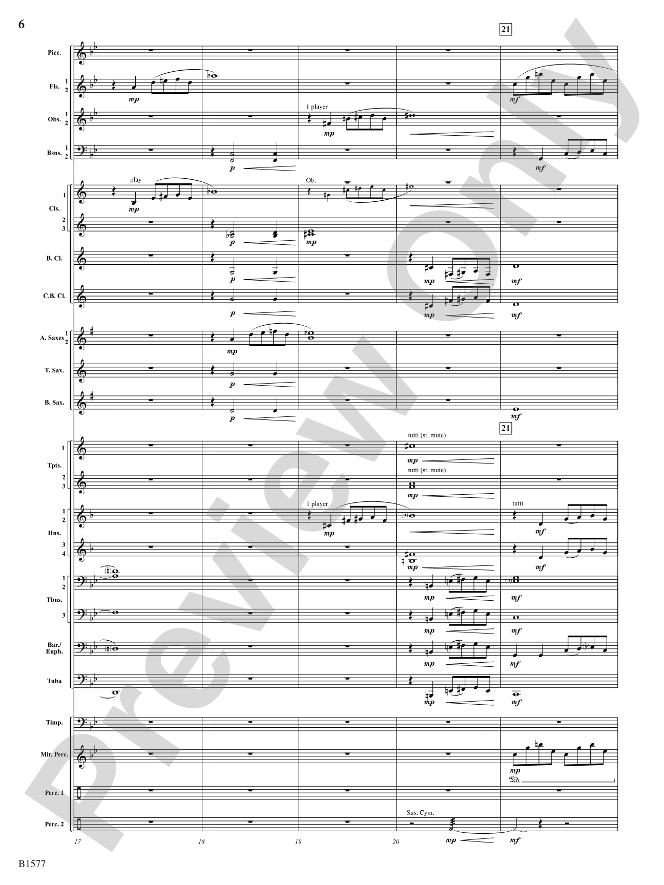 Evocatio: Concert Band Conductor Score & Parts