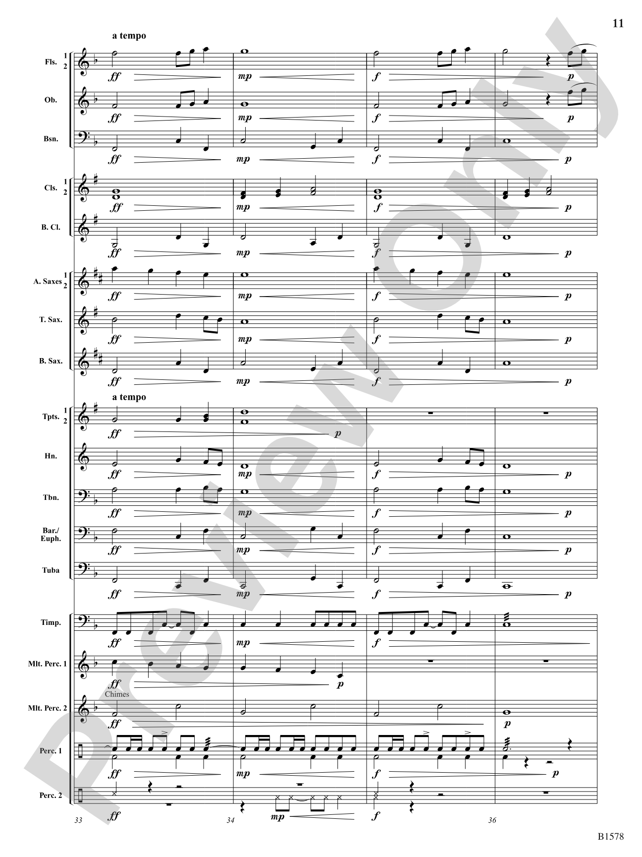 On the Wing: Concert Band Conductor Score & Parts