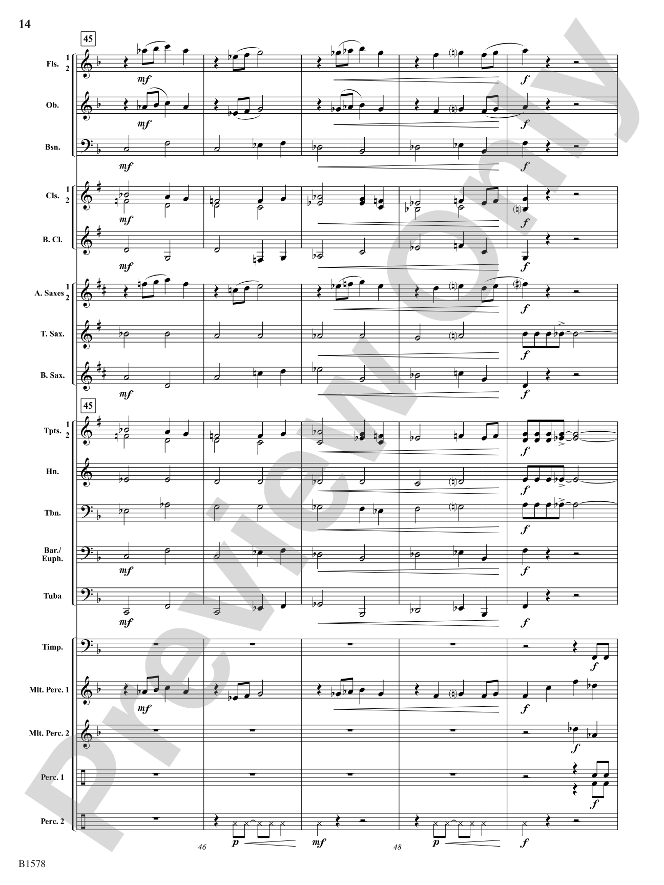 On the Wing: Concert Band Conductor Score & Parts