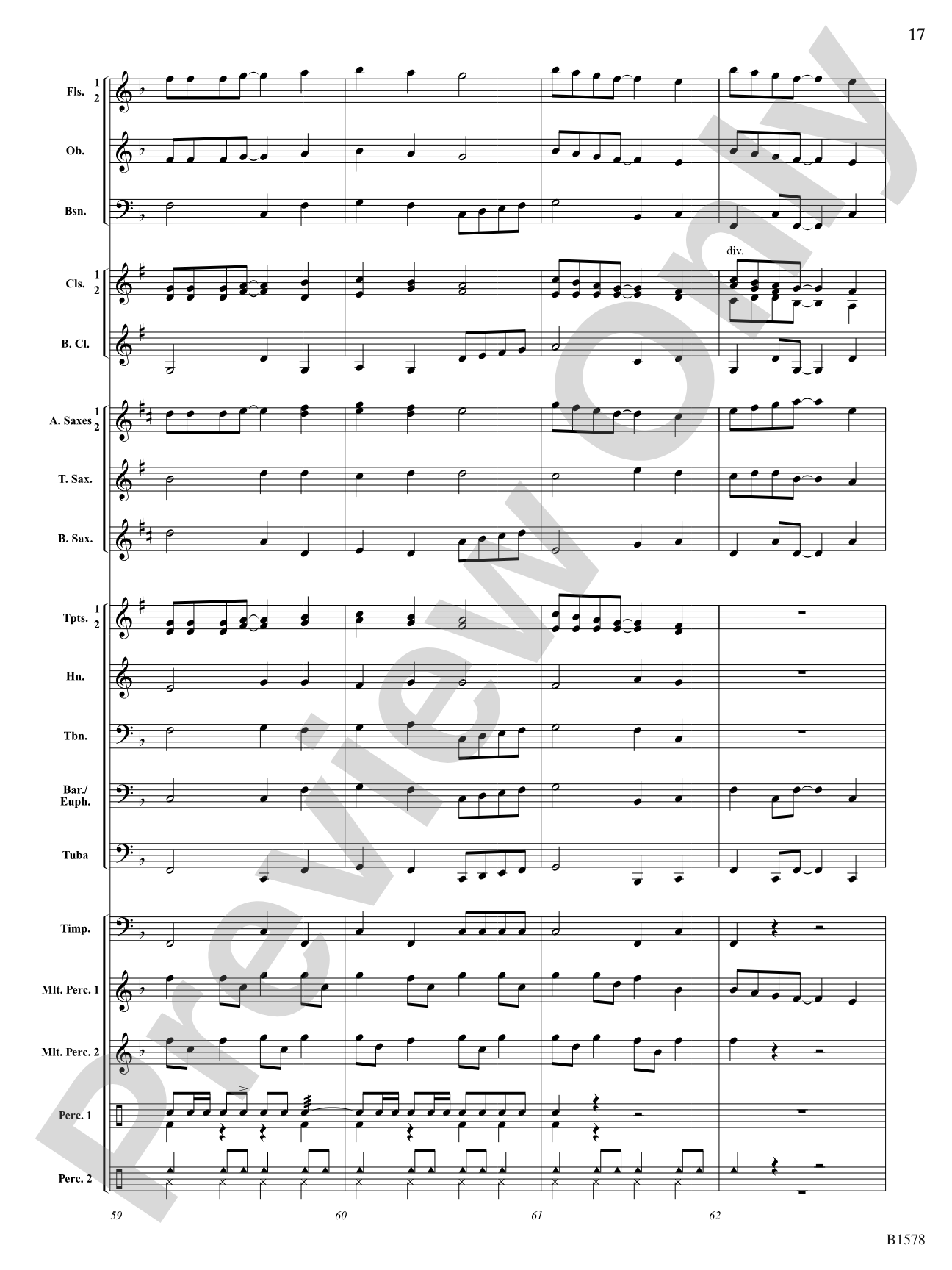 On the Wing: Concert Band Conductor Score & Parts