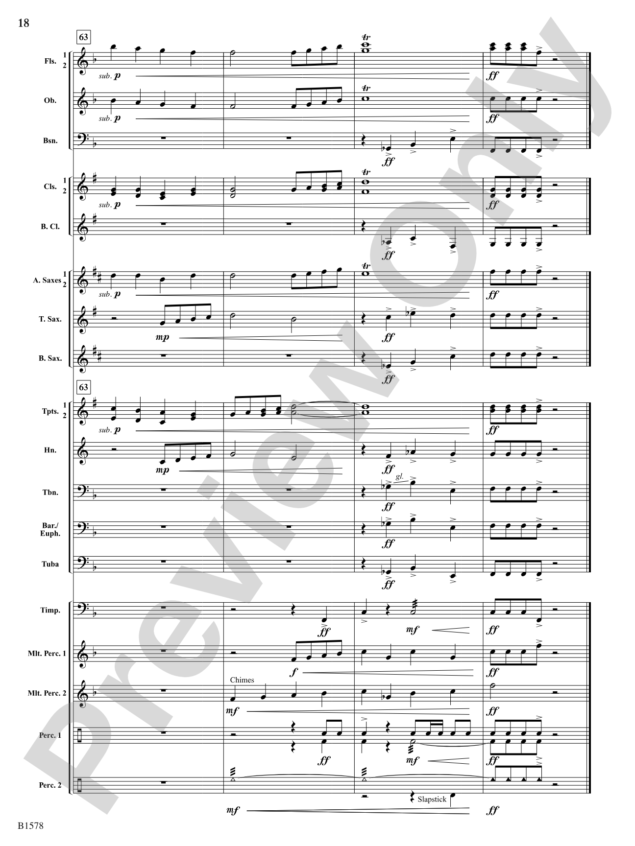 On the Wing: Concert Band Conductor Score & Parts