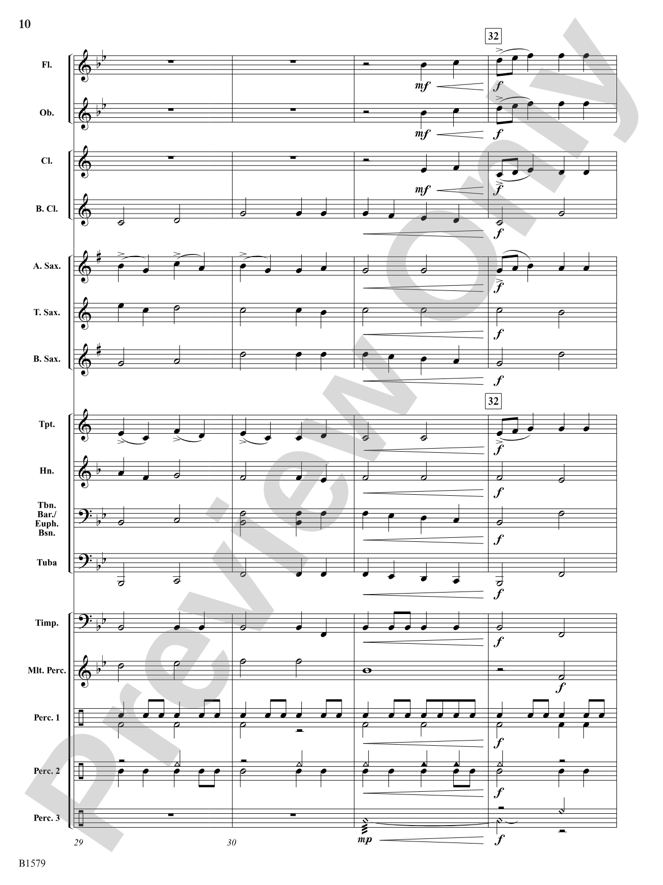 Knightly Procession: Concert Band Conductor Score & Parts
