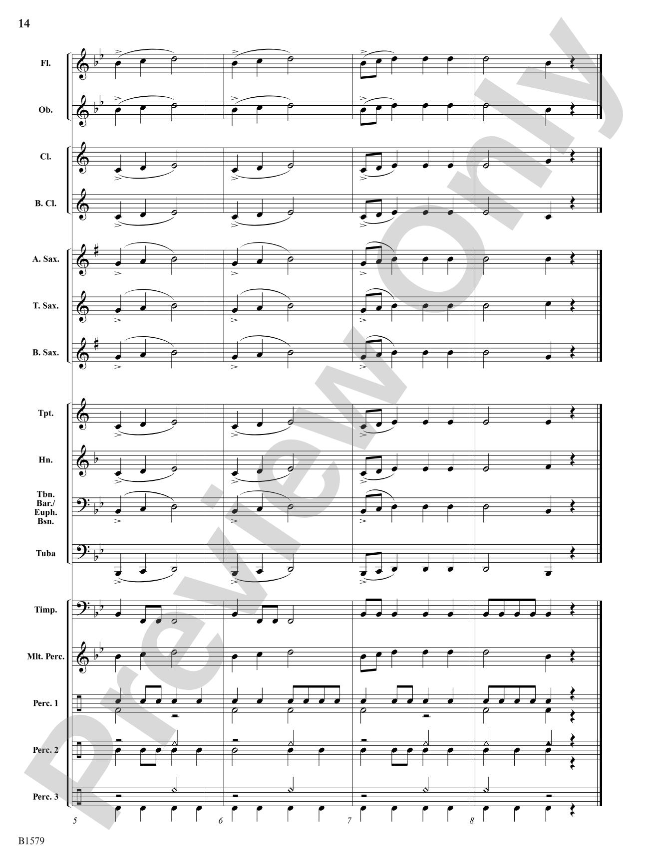 Knightly Procession: Concert Band Conductor Score & Parts