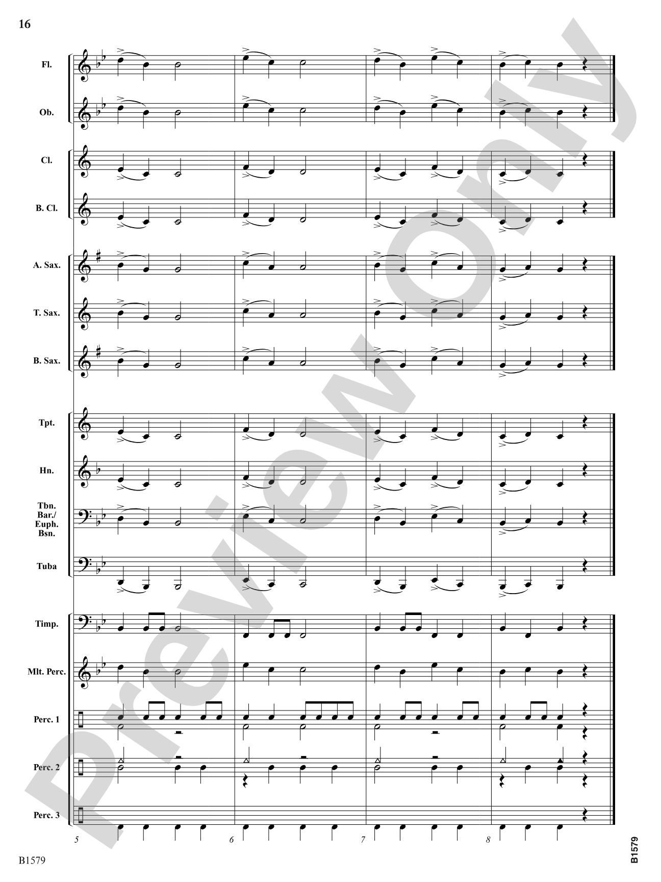 Knightly Procession: Concert Band Conductor Score & Parts