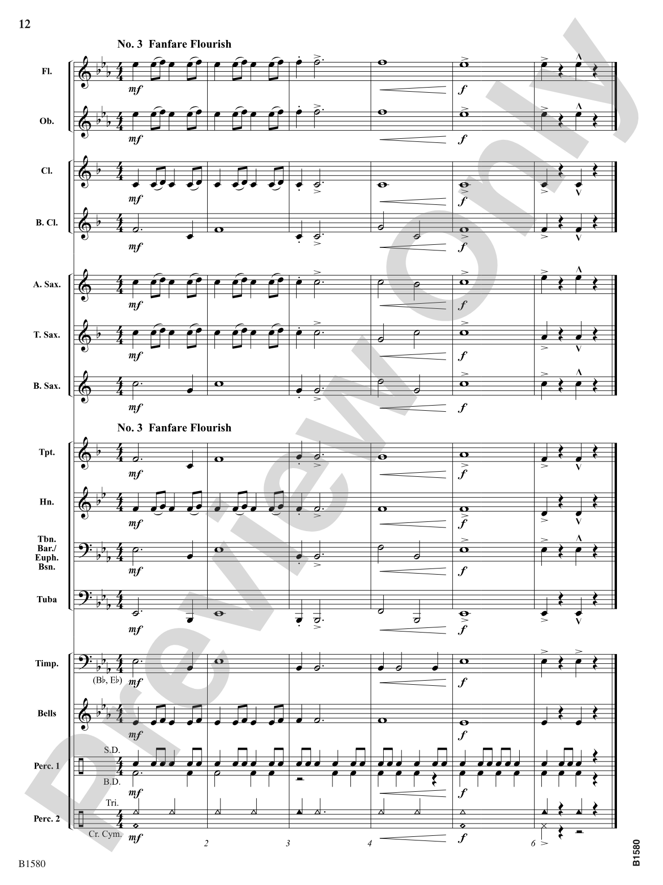 Full Circle: Concert Band Conductor Score & Parts