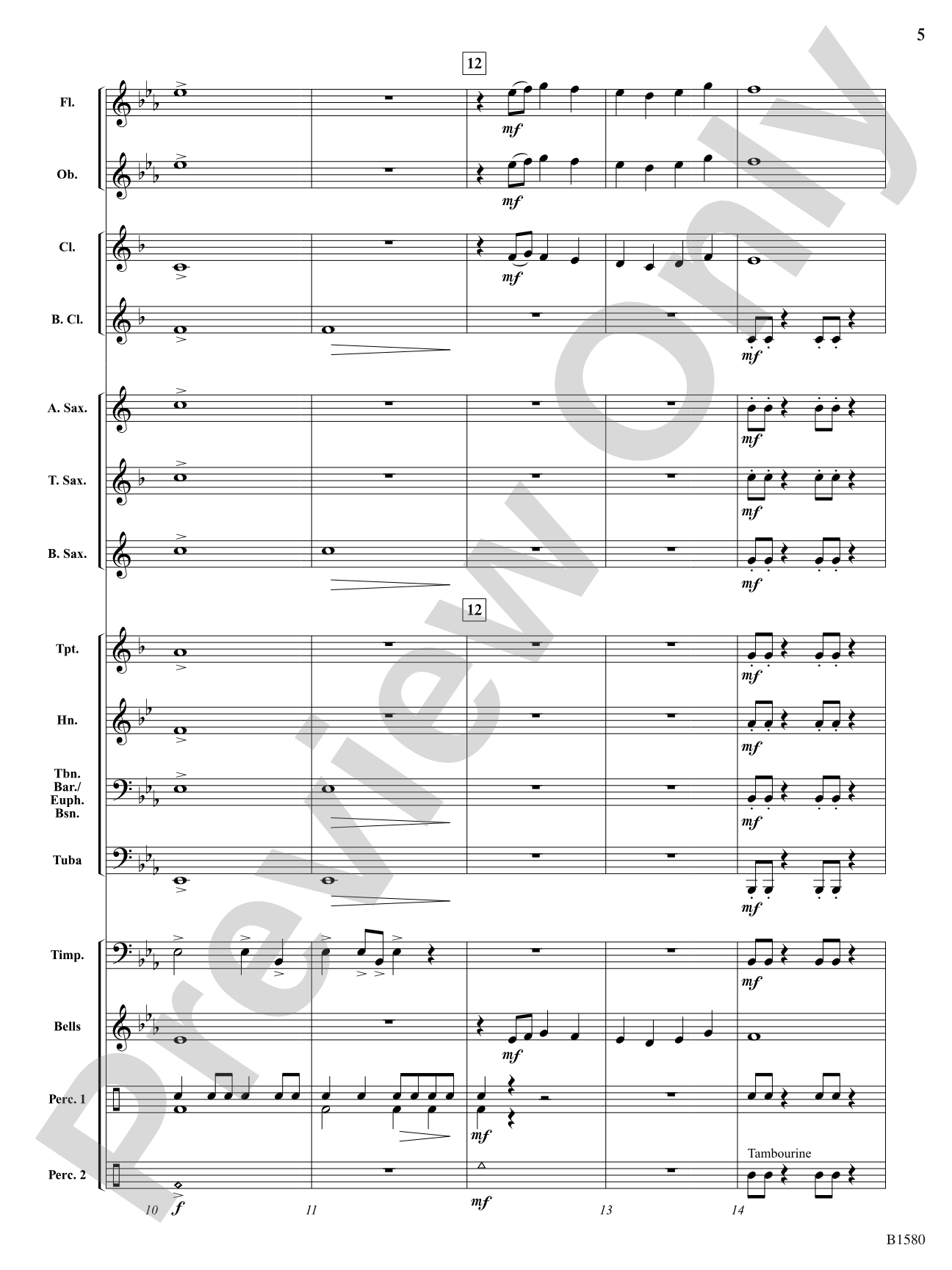 Full Circle: Concert Band Conductor Score & Parts