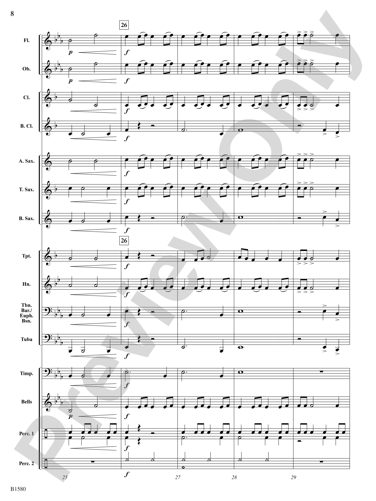 Full Circle: Concert Band Conductor Score & Parts